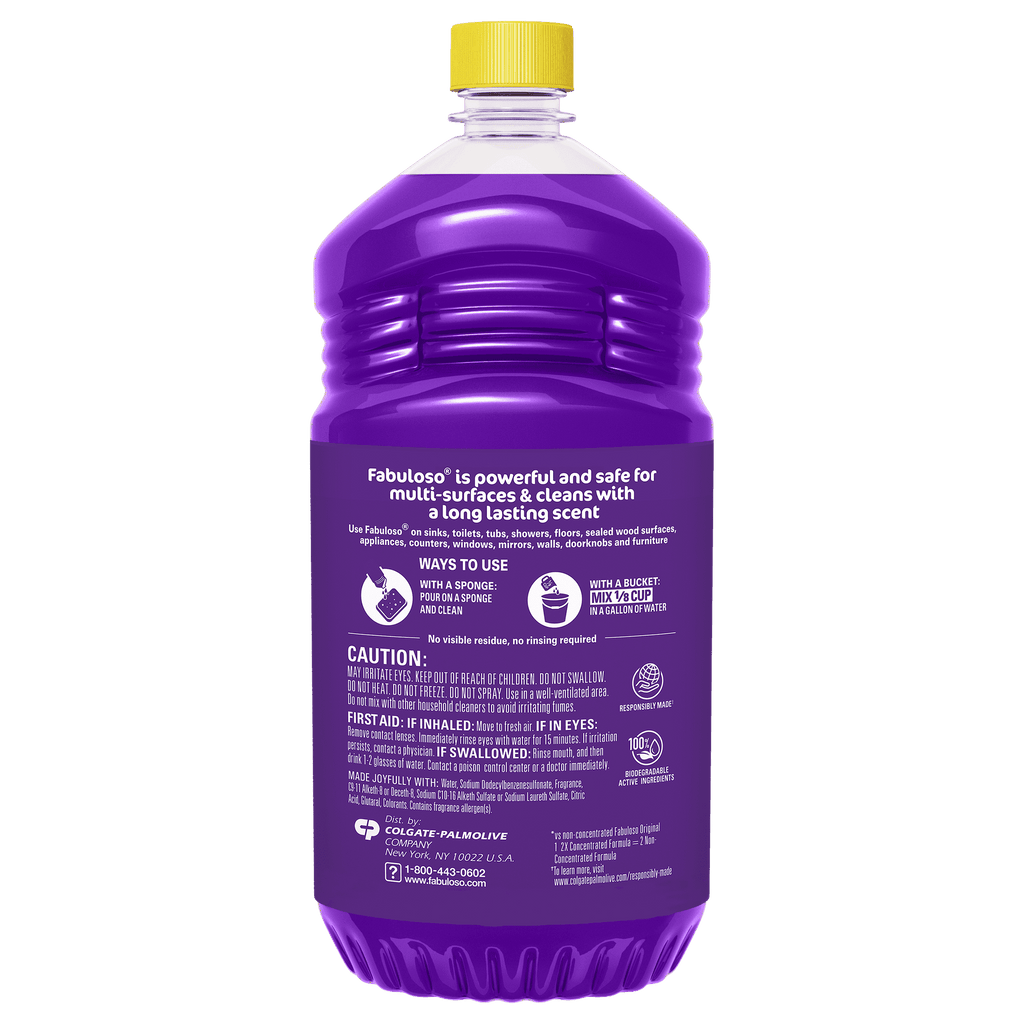 Fabuloso Multi-Purpose Cleaner - Lavender, 56 Ounce (2)