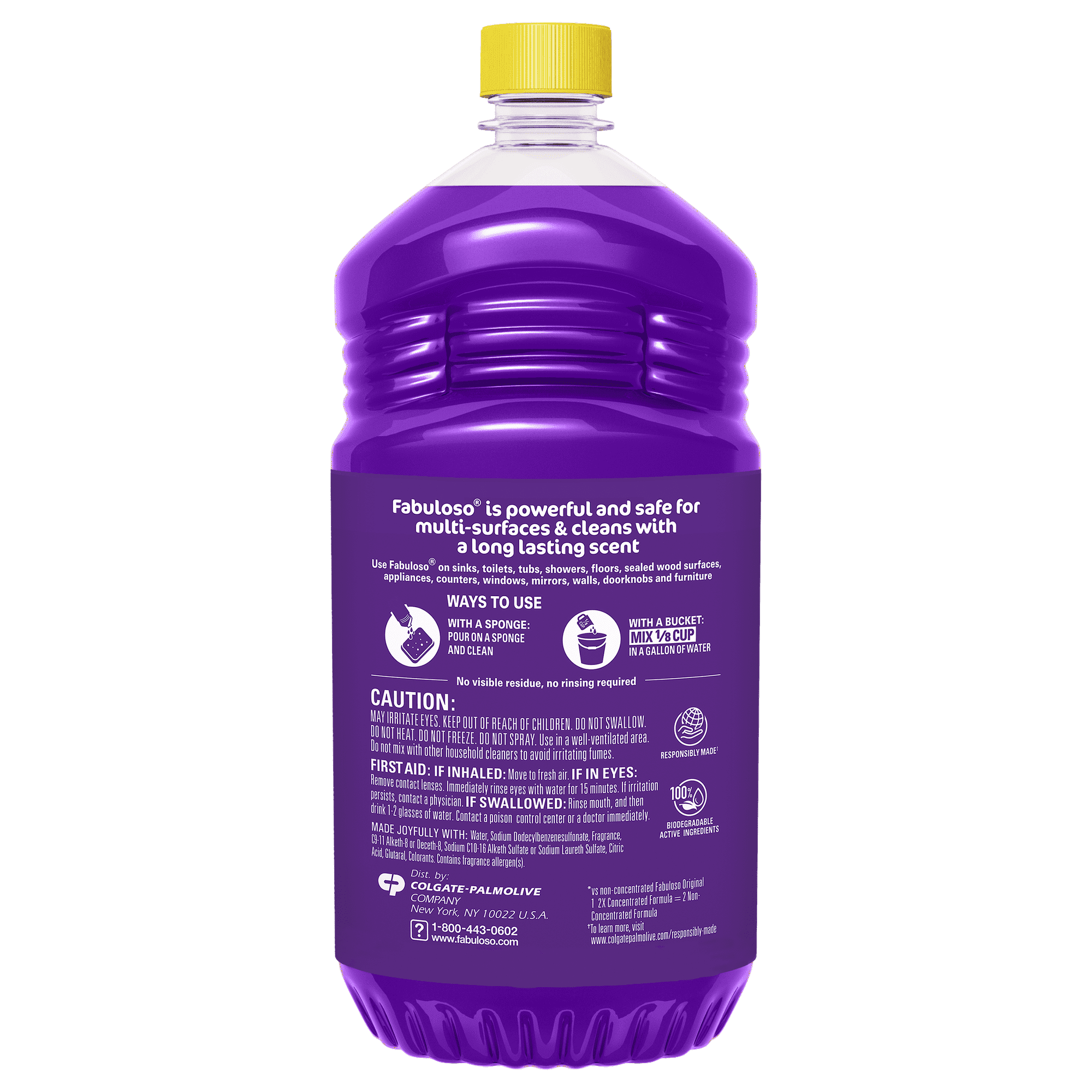 Fabuloso Multi-Purpose Cleaner - Lavender, 56 Ounce (2)