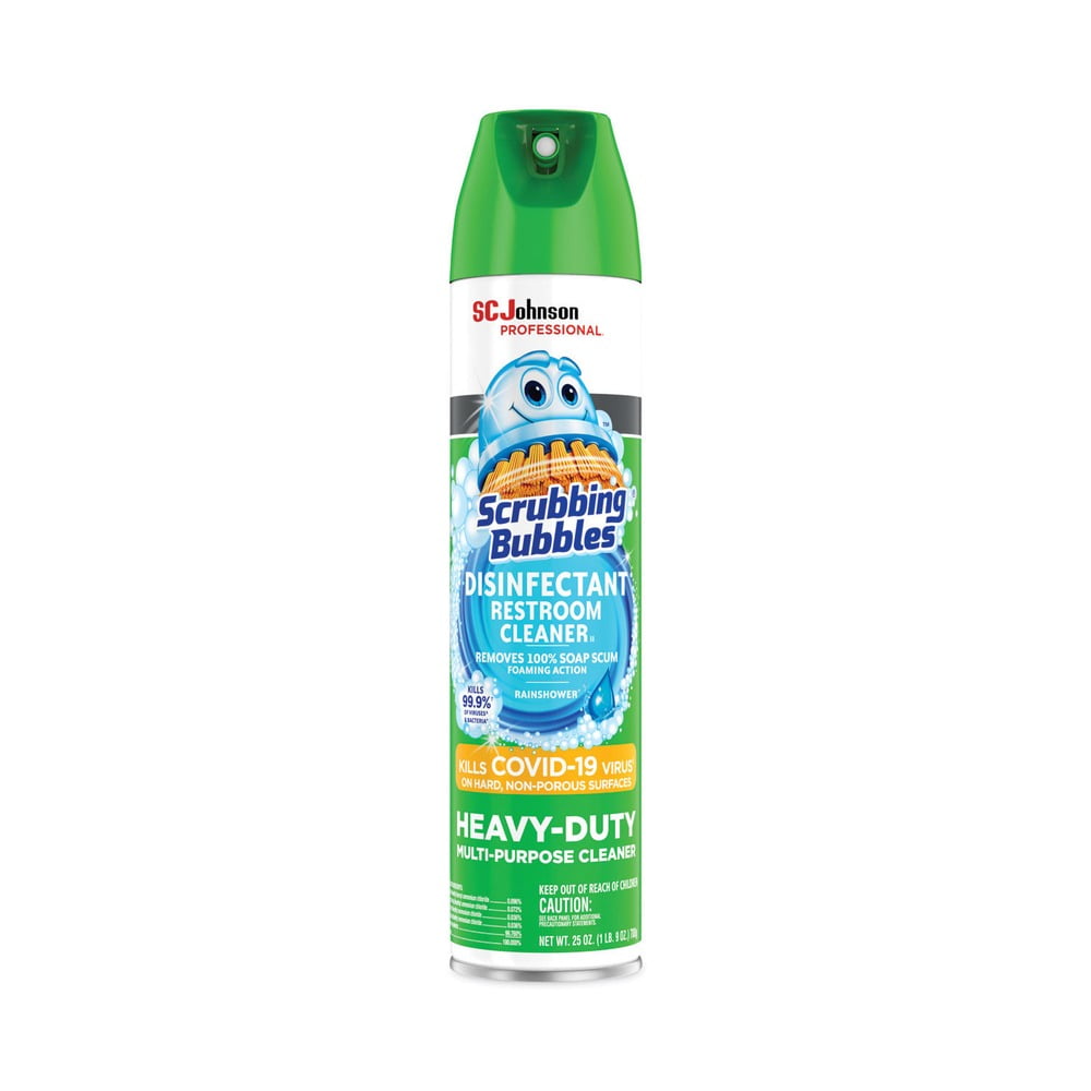 Scrubbing Bubbles Disinfectant Cleaner - 25 Oz, Carton Of 12 Cans