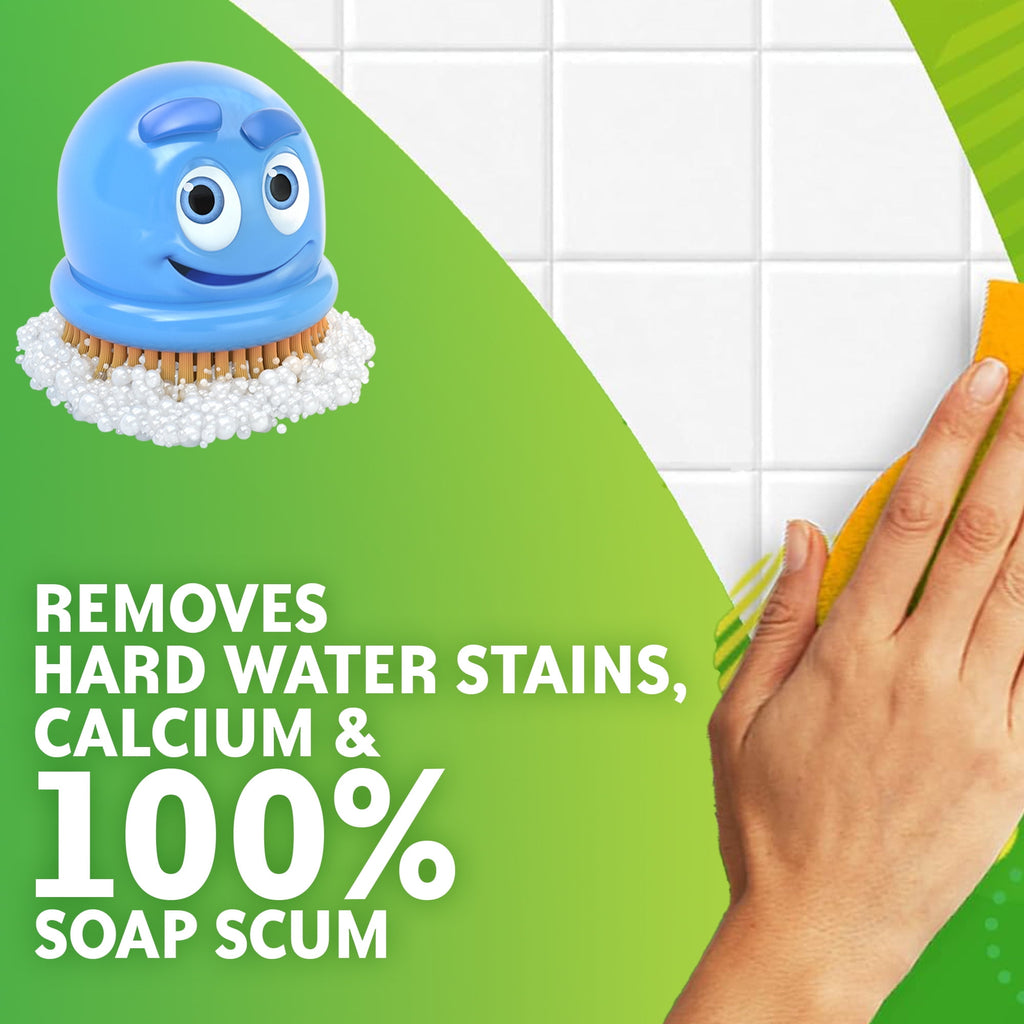 Scrubbing Bubbles Mega Shower Foamer Aerosol - Tough Foaming Bathroom, Tile, Shower & Tub Disinfectant Cleaner, Rainshower, 20 oz