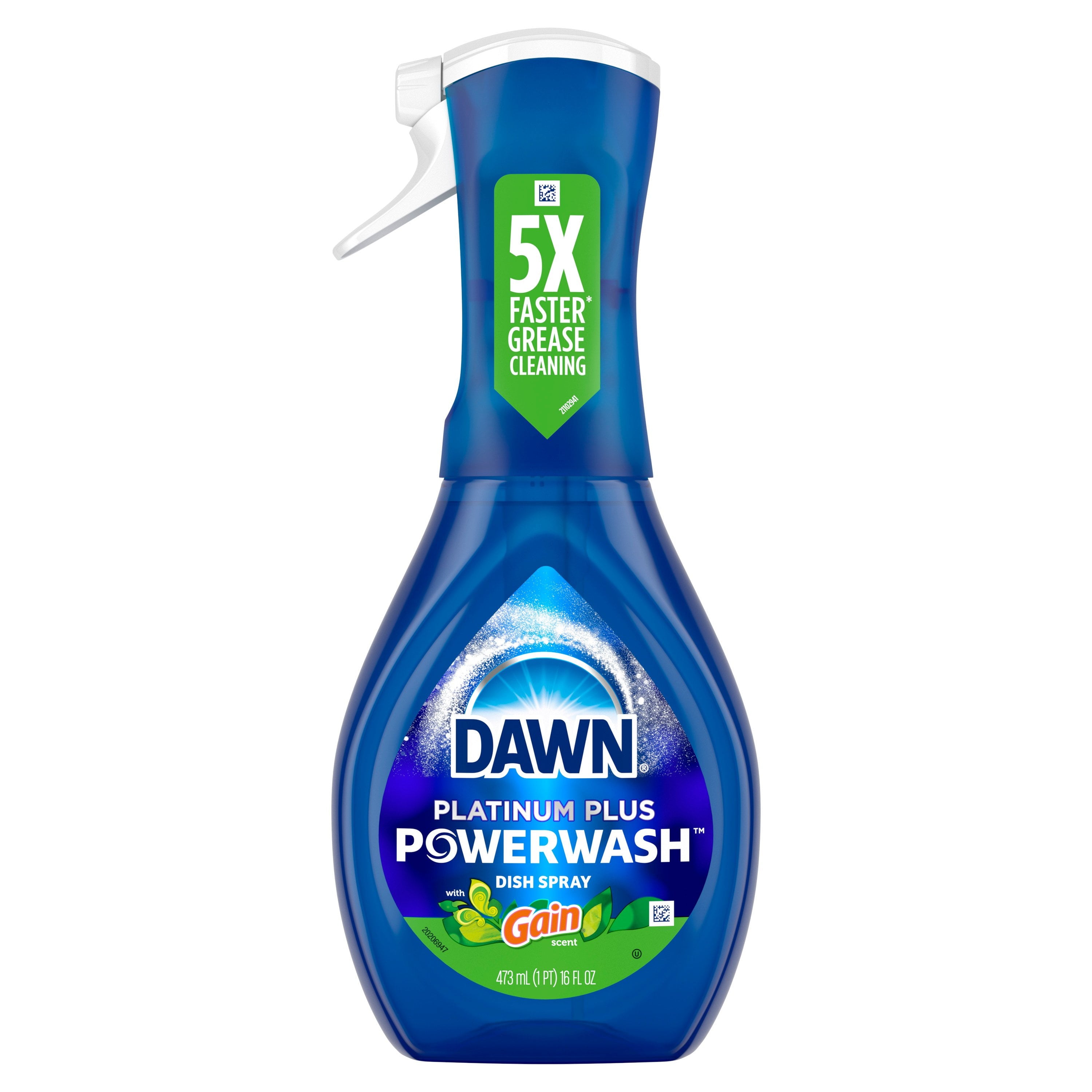 Dawn Powerwash Spray - Dish Soap, Dishwashing Liquid, Gain Original, 1 Starter Kit, 16 Fl Oz - 3-Pack