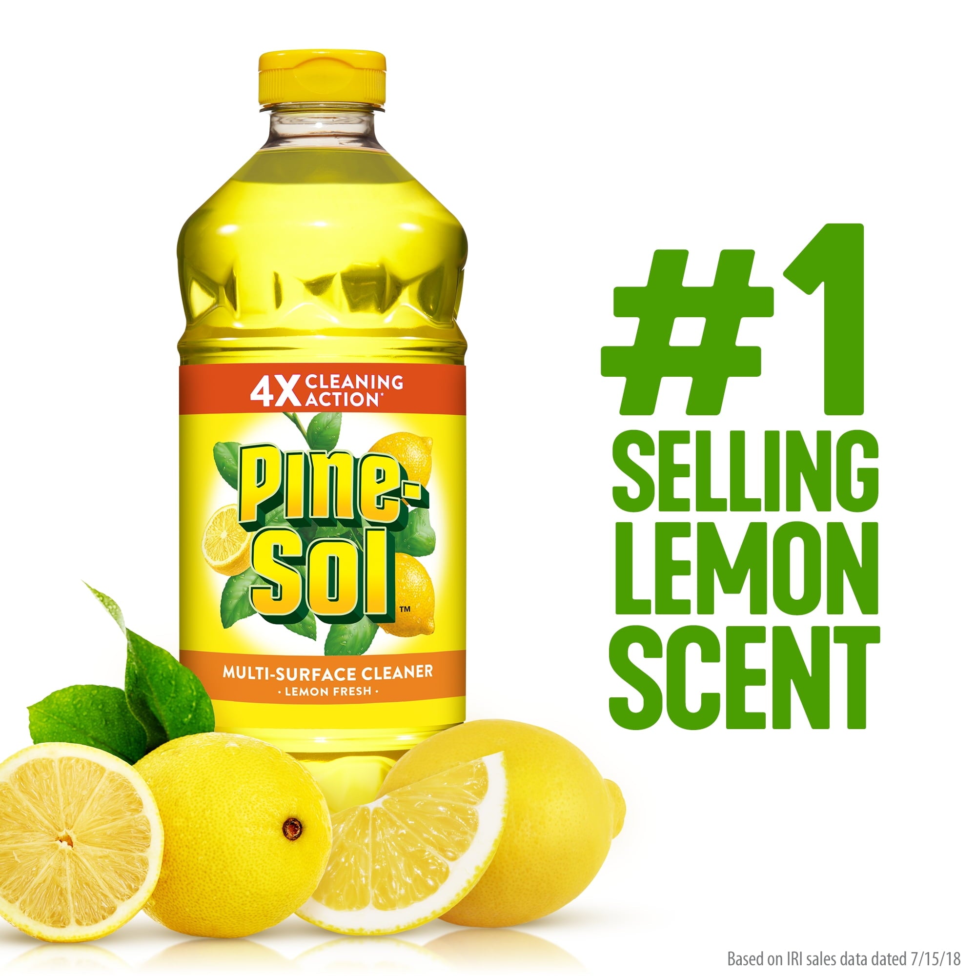 Pine-Sol All-Purpose Multi-Surface Cleaner - Lemon Fresh, 48 Ounces