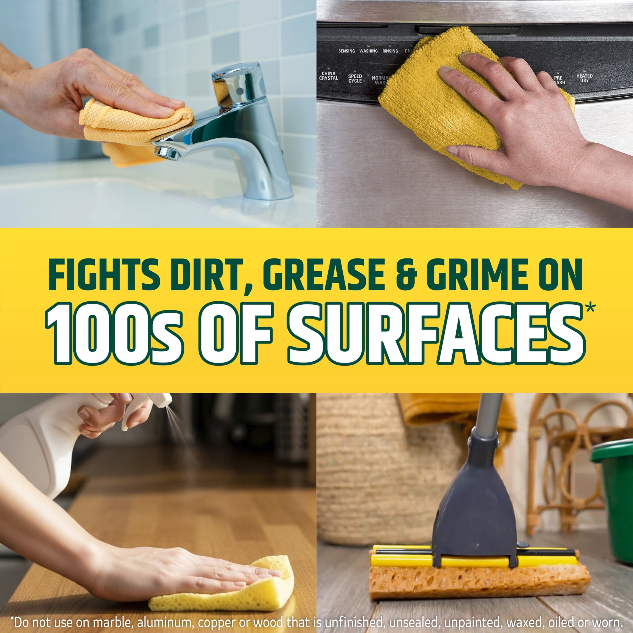 Pine-Sol Multi-Surface Floor Cleaner - Lemon Fresh, 60 Fluid Ounces