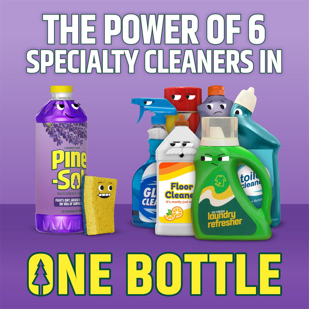 Pine-Sol Multi-Surface Floor Cleaner - Lavender Clean, 60 Fluid Ounces