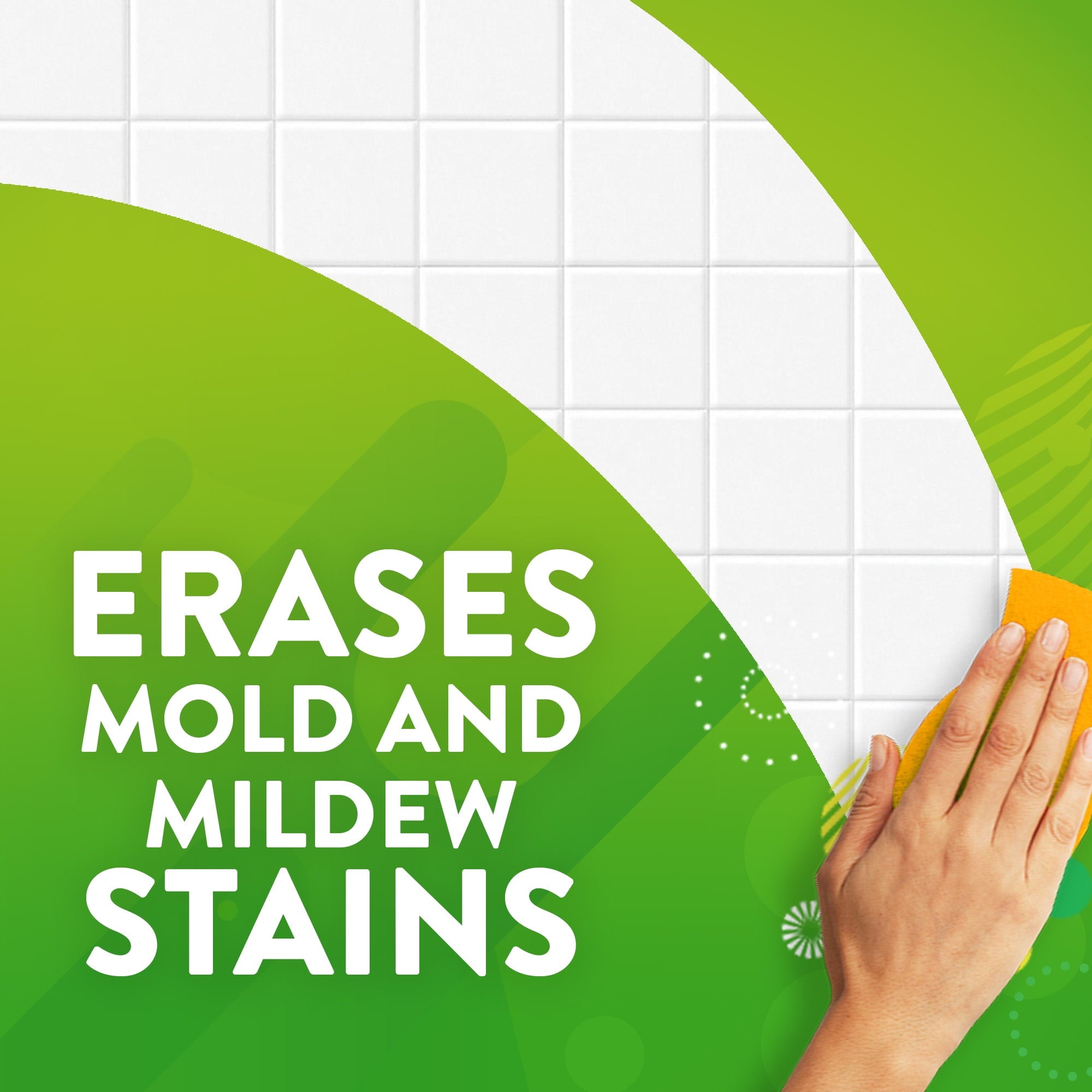 Scrubbing Bubbles Foaming Bleach Bathroom Shower & Tub Cleaner Spray - Mold & Mildew Stain Remover, 32 oz