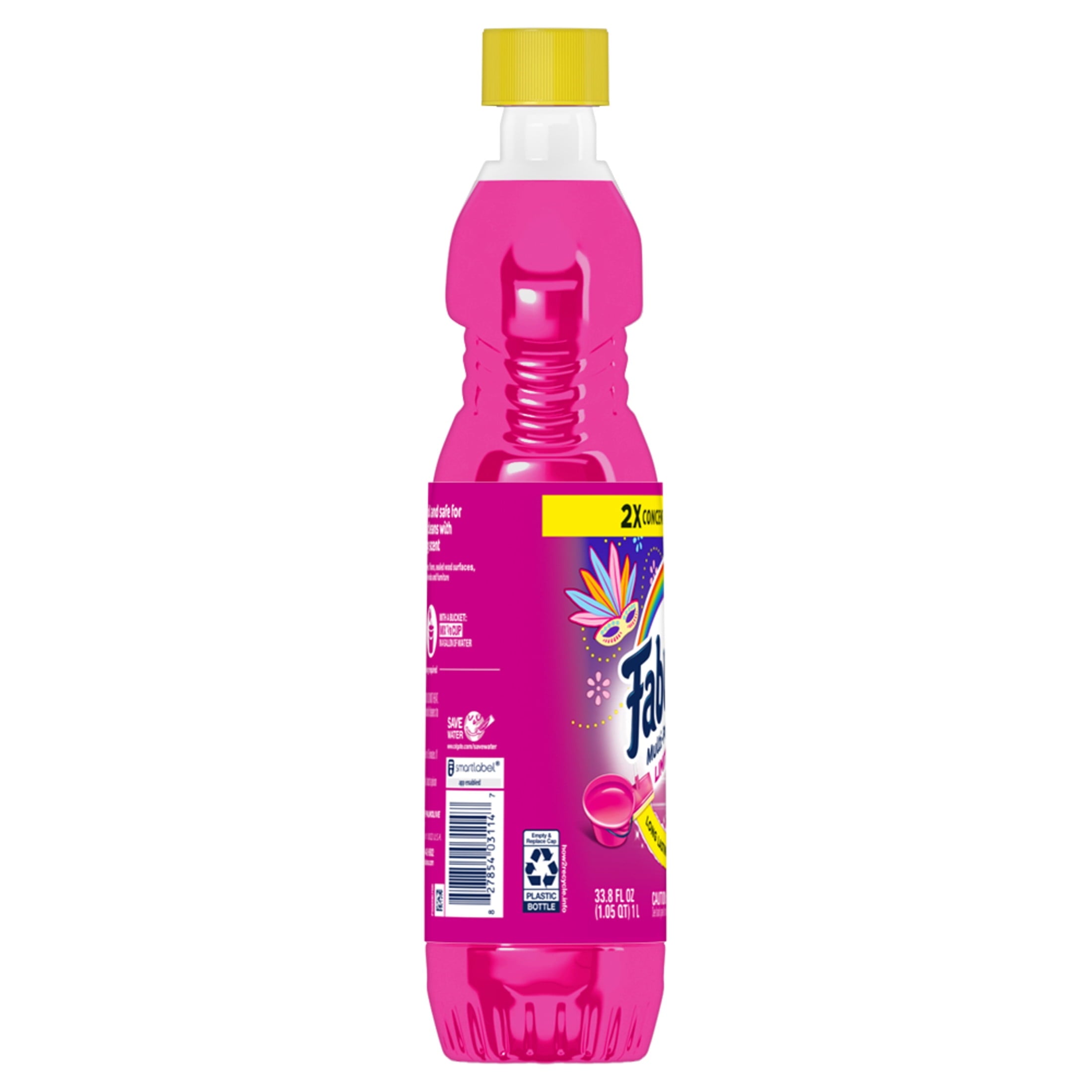 Fabuloso Multi-Purpose Cleaner - 2X Concentrated Formula, Limited Edition, Carnaval Scent, 33.8 fl oz