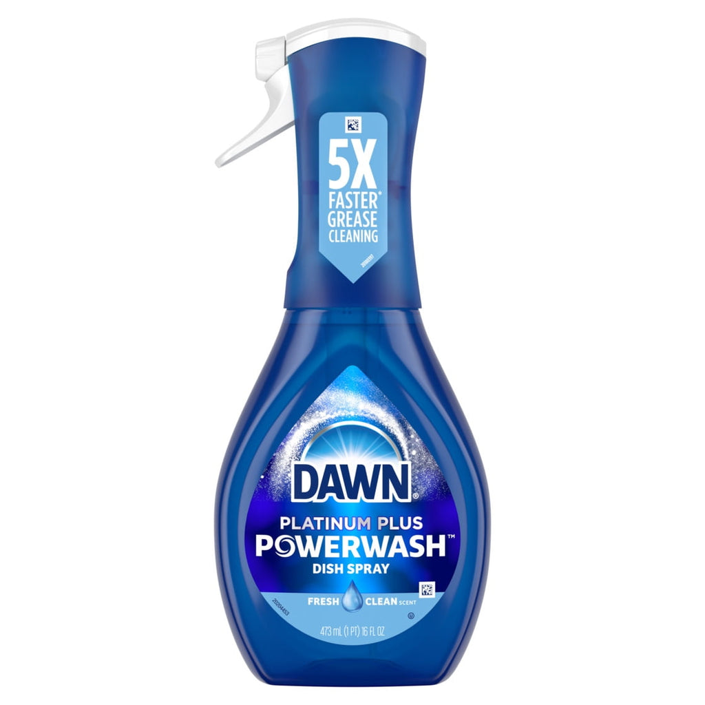 Dawn Powerwash Spray - Dish Soap, Dishwashing Liquid, Fresh, 1 Starter Kit, 16 Fl Oz