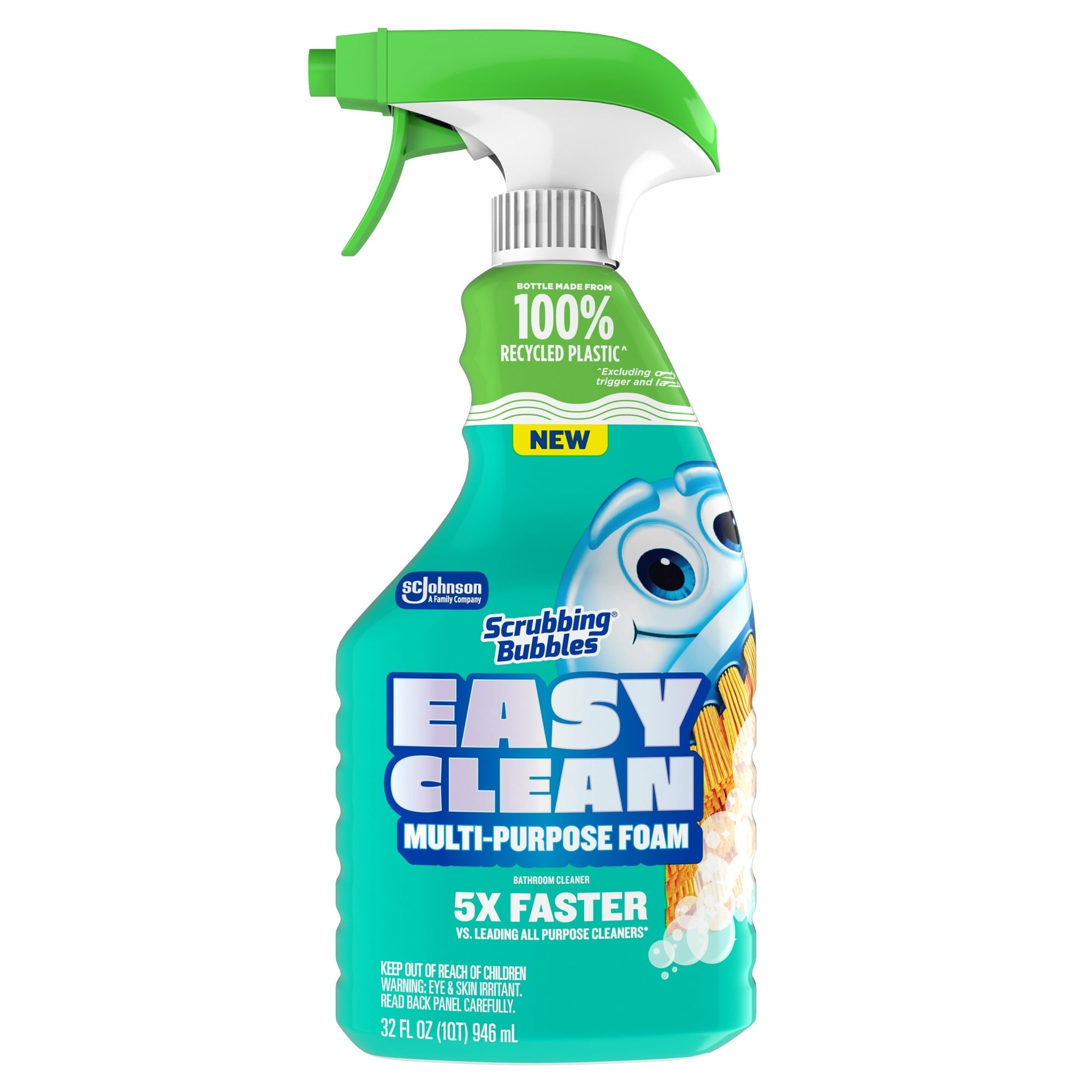Scrubbing Bubbles Easy Clean Multi-Purpose Cleaner - Trigger Sprayer, 32 oz - 3 Pack