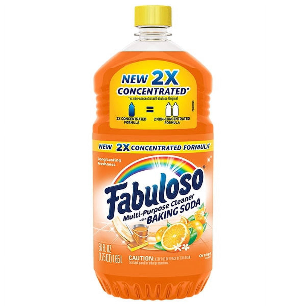 Fabuloso Multi-Purpose Cleaner - 56 Fl Oz - Assorted Scents Variety Bundle of 2 Bottles (1 of Each - Total of 2)(SCENTS RANDOMLY SELECTED)