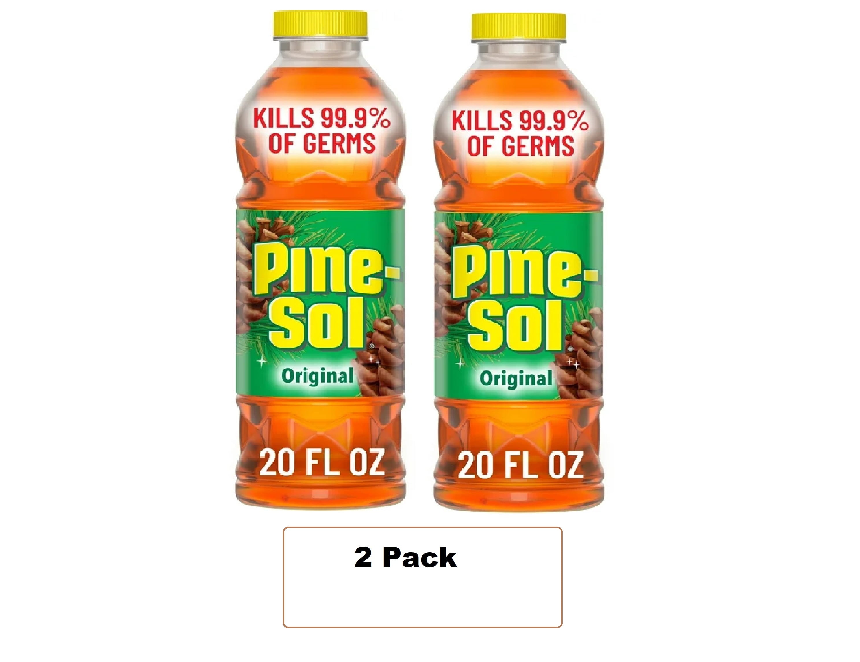 Pine-Sol Multi-Surface Floor Cleaner - Original, 20 Fluid Ounces - 2-Pack