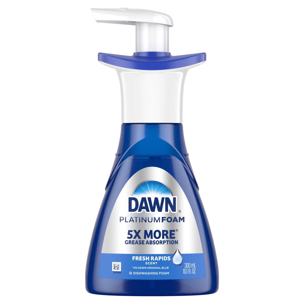Dawn Direct Foam Dish Soap - Dishwashing Liquid, Grease Removal, Fresh Rain, 10.1 fl oz - 2-Pack