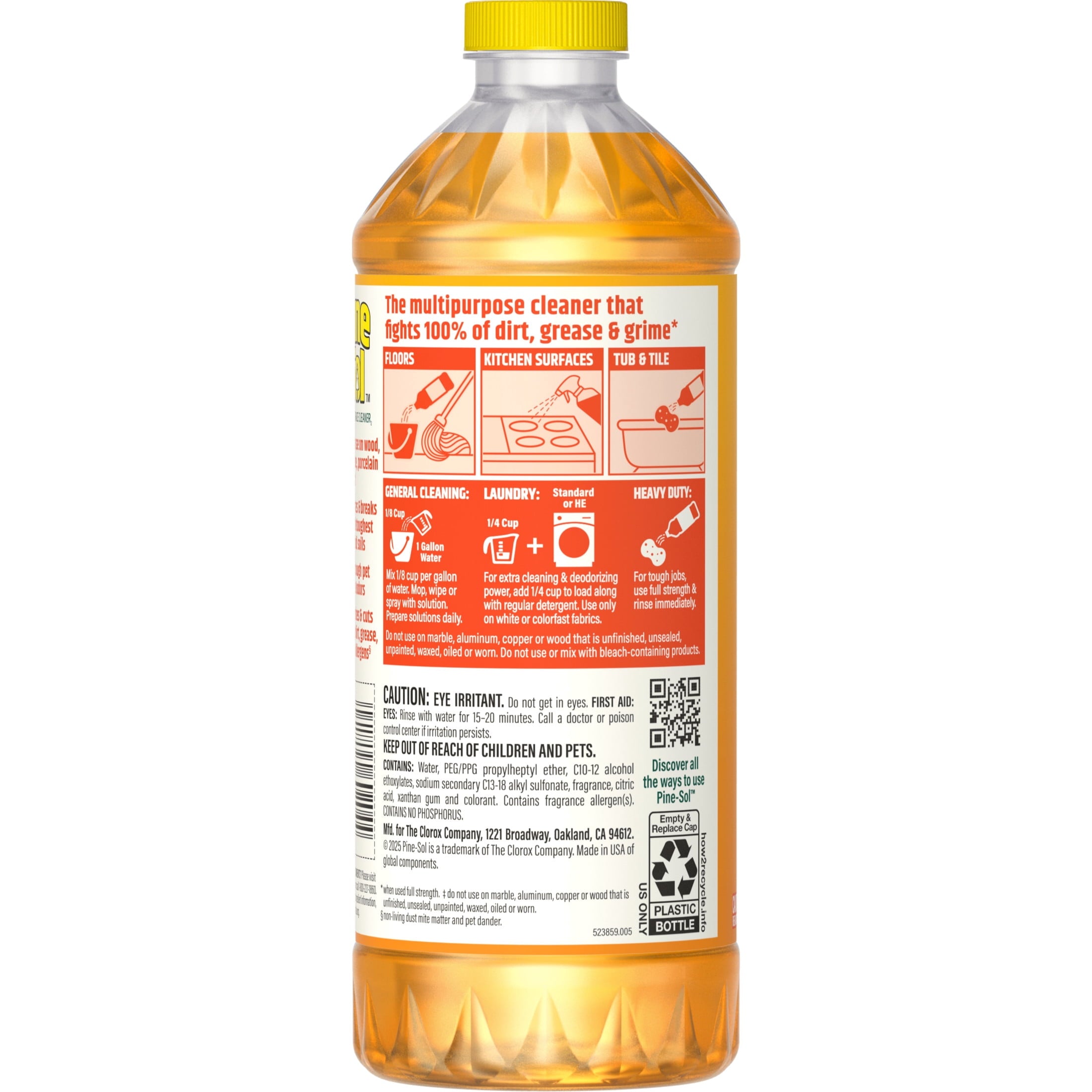 Pine-Sol Multi-Surface Cleaner - Tropical Breeze, 48 Fluid Ounces