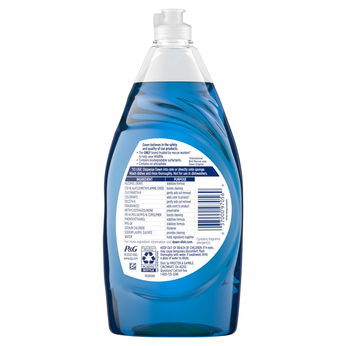 Dawn Ultra Liquid Dish Soap - Dishwashing Liquid, Grease Removal, Original, 28oz