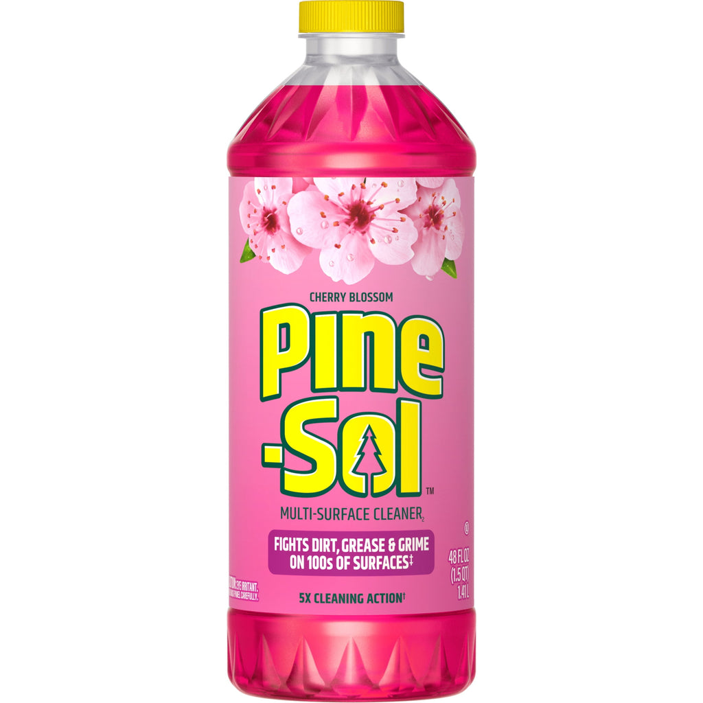 Pine-Sol Multi-Surface Cleaner - Cherry Blossom, 48 Fluid Ounces