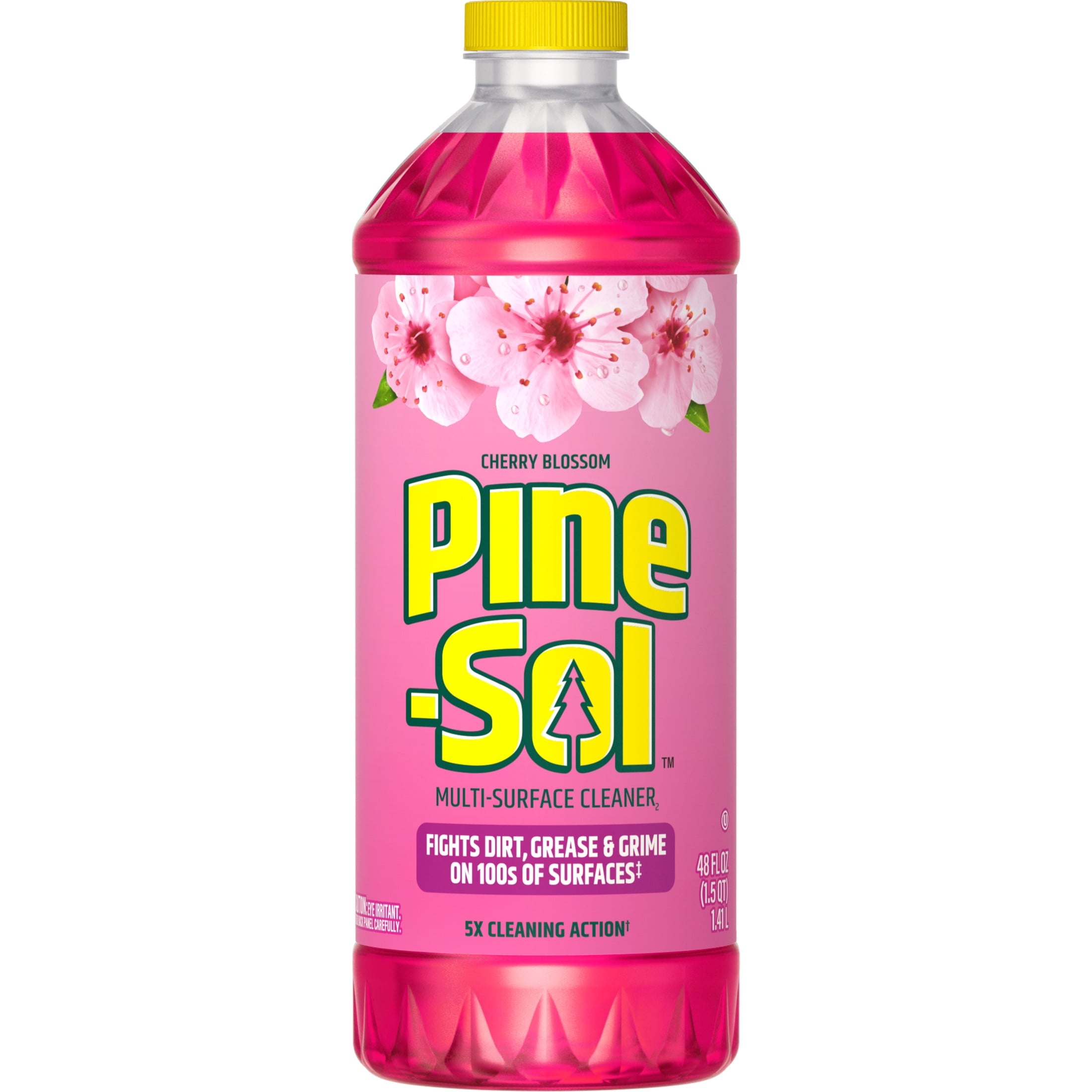 Pine-Sol Multi-Surface Cleaner - Cherry Blossom, 48 Fluid Ounces