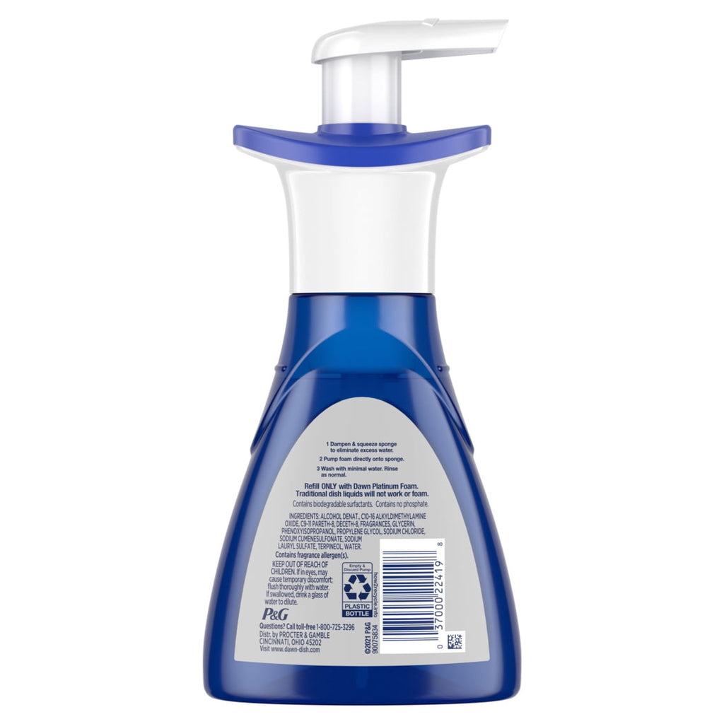 Dawn Direct Foam Dish Soap - Dishwashing Liquid, Grease Removal, Fresh Rain, 10.1 fl oz - 2-Pack
