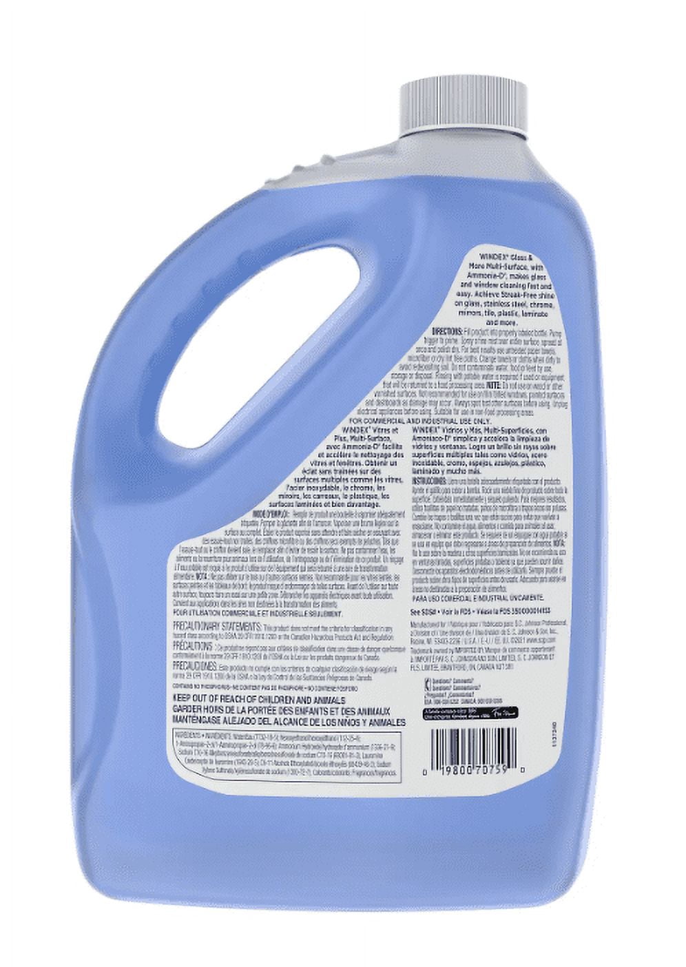 Windex Glass Cleaner with Ammonia-D - Floral, 128 oz.