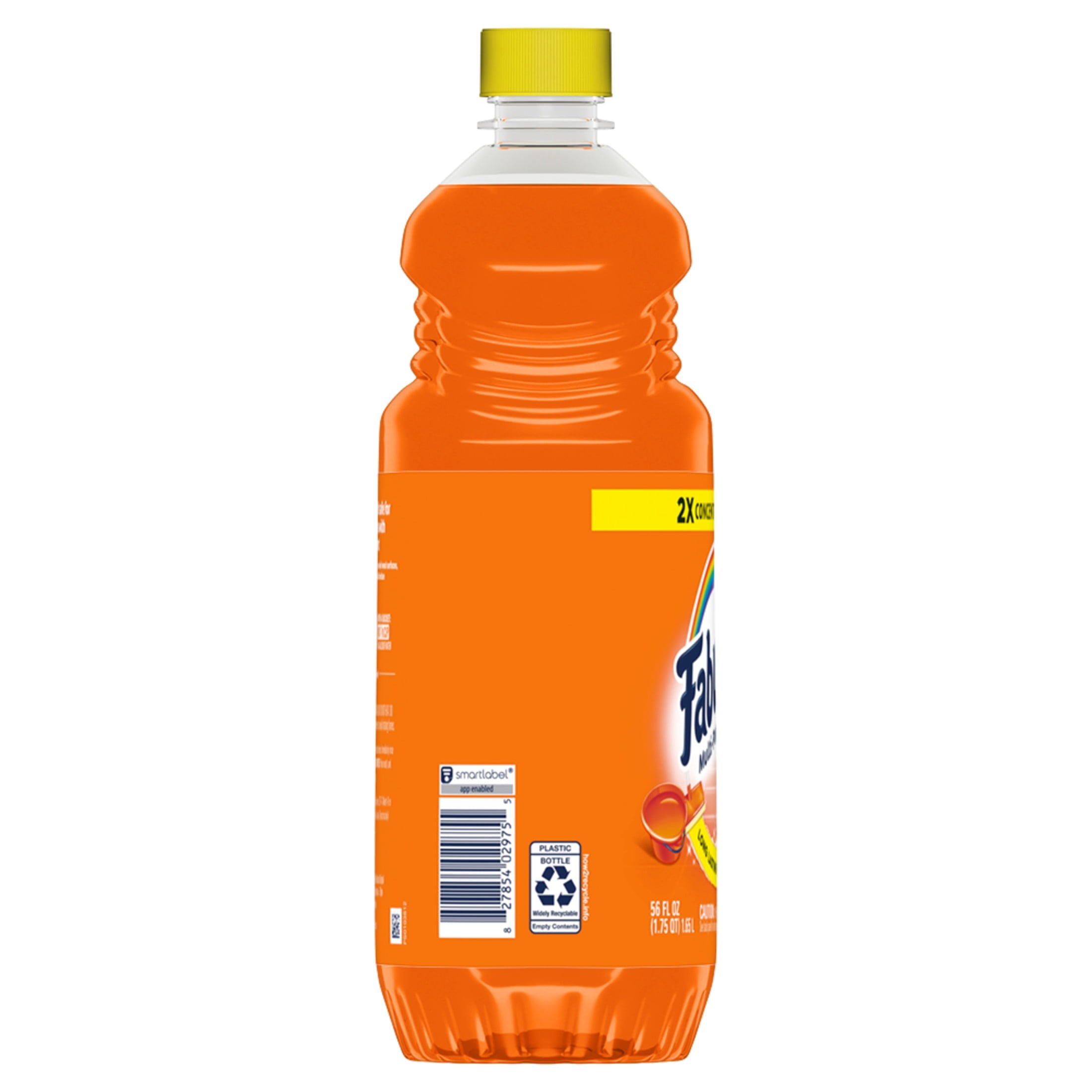 Fabuloso 2X Multi-Purpose Cleaner - No Rinse Floor Cleaner, Tangerine Scent, 56 fl oz