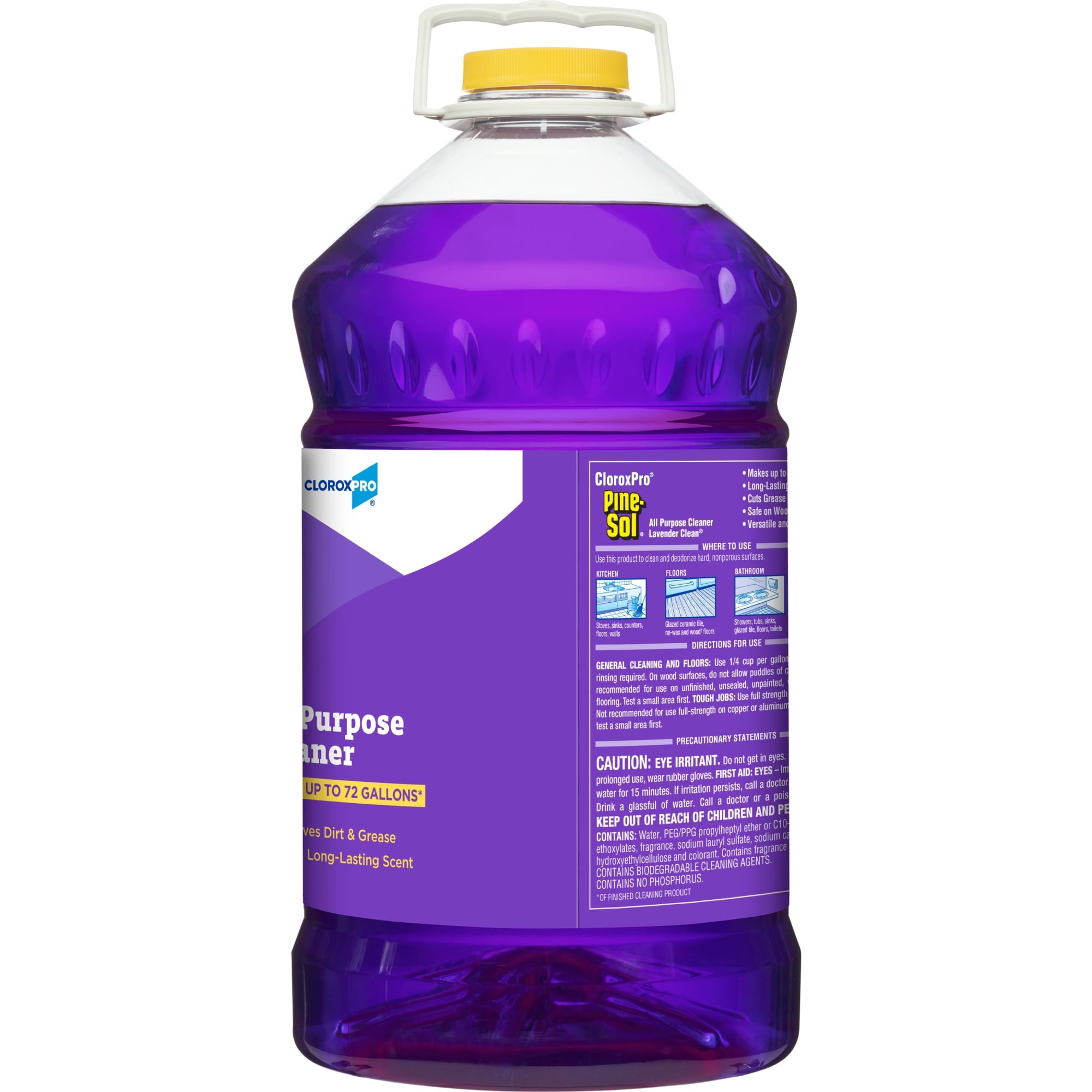 Pine-Sol 97301 All-Purpose Cleaner - 144 oz. Capacity, Lavender (Pack of 3)