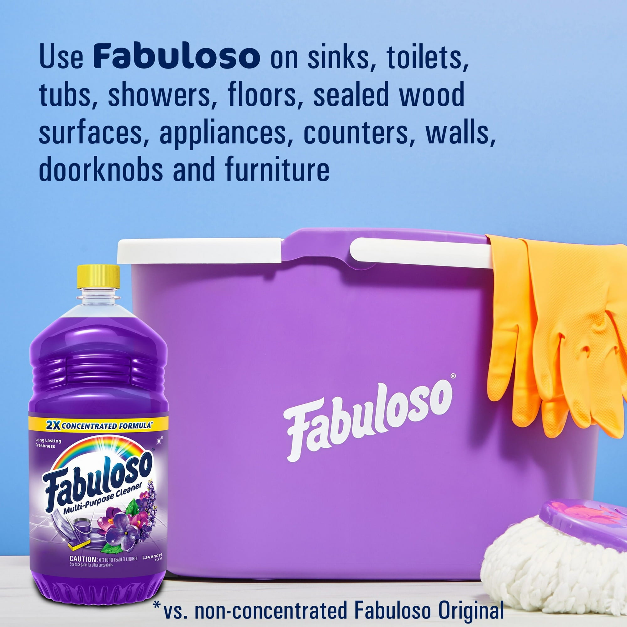 Fabuloso Multi Surface All-Purpose Floor Cleaner - Lavender Scent, 16.9 fl oz