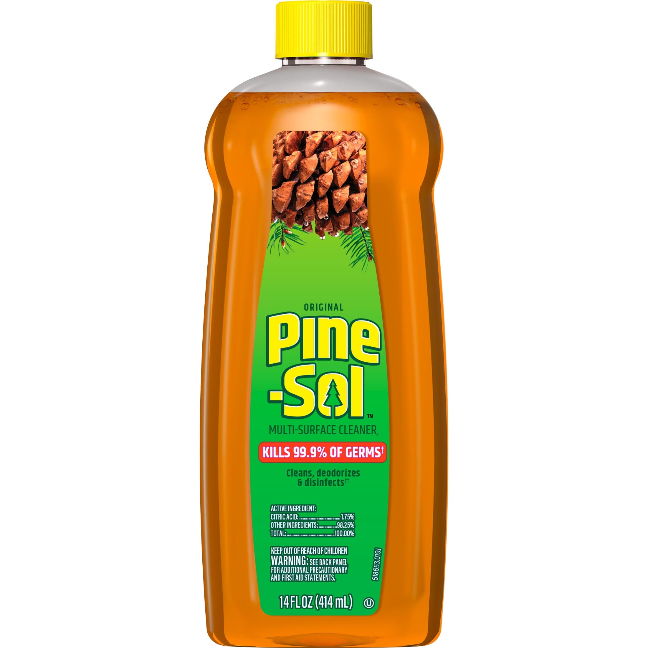 Pine-Sol Multi-Surface Floor Cleaner - Original, 14 Fluid Ounces - 12-Pack