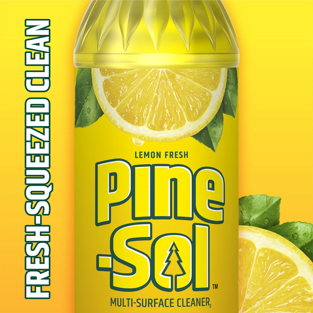 Pine-Sol Multi-Surface Floor Cleaner - Lemon Fresh, 60 Fluid Ounces