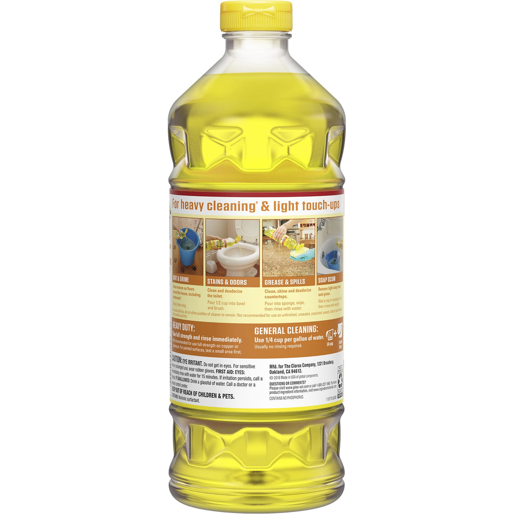 Pine-Sol All-Purpose Multi-Surface Cleaner - Lemon Fresh, 48 Ounces