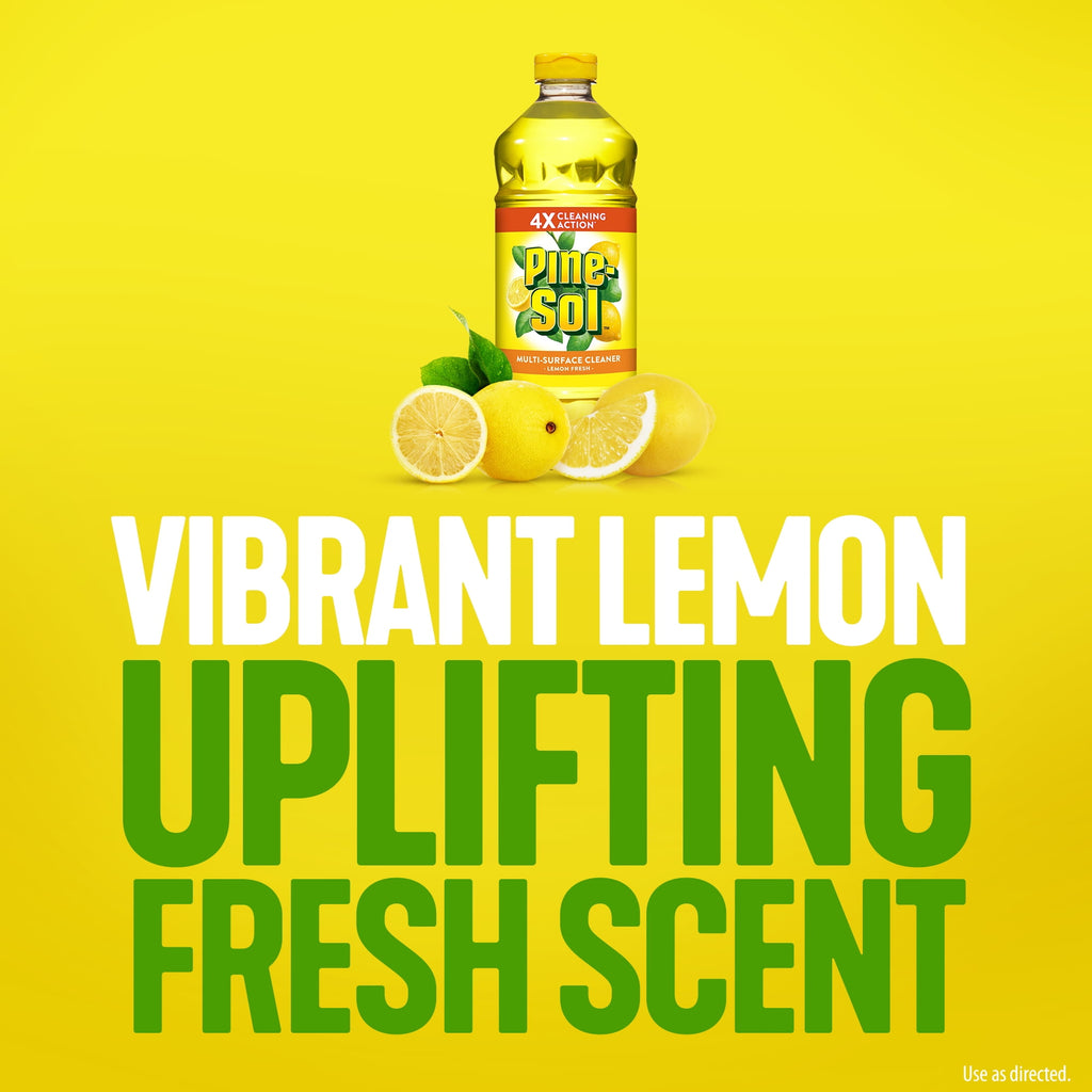 Pine-Sol All-Purpose Multi-Surface Cleaner - Lemon Fresh, 48 Ounces