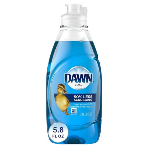 ( Pack of 2) Dawn Ultra Liquid Dish Soap - Dishwashing Liquid, Grease Removal, Original, 5.8oz