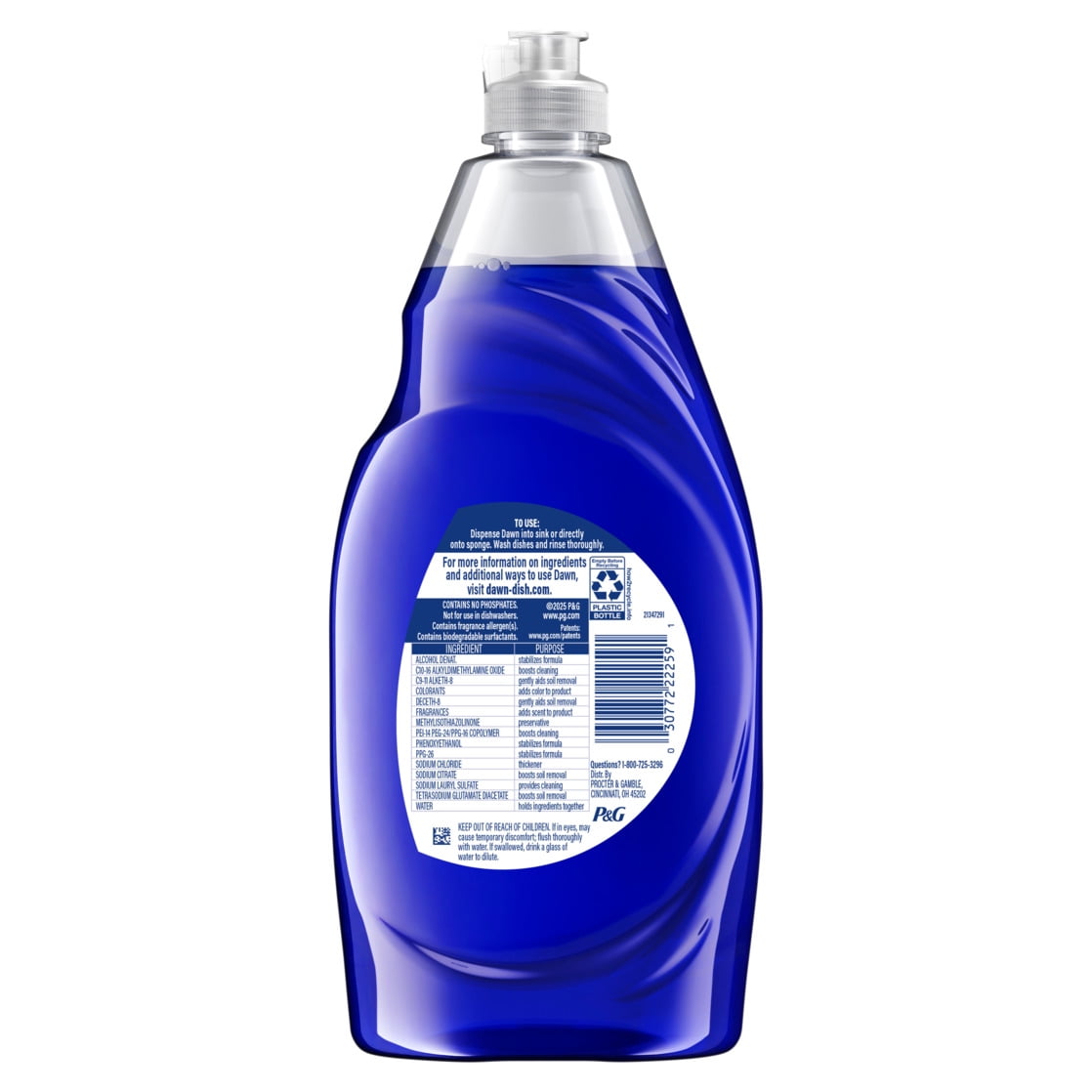 Dawn Platinum - Dish Soap Fresh Rain, 24oz