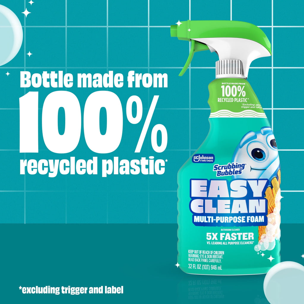 Scrubbing Bubbles Easy Clean Multi-Purpose Cleaner - Trigger Sprayer, 32 oz - 3 Pack