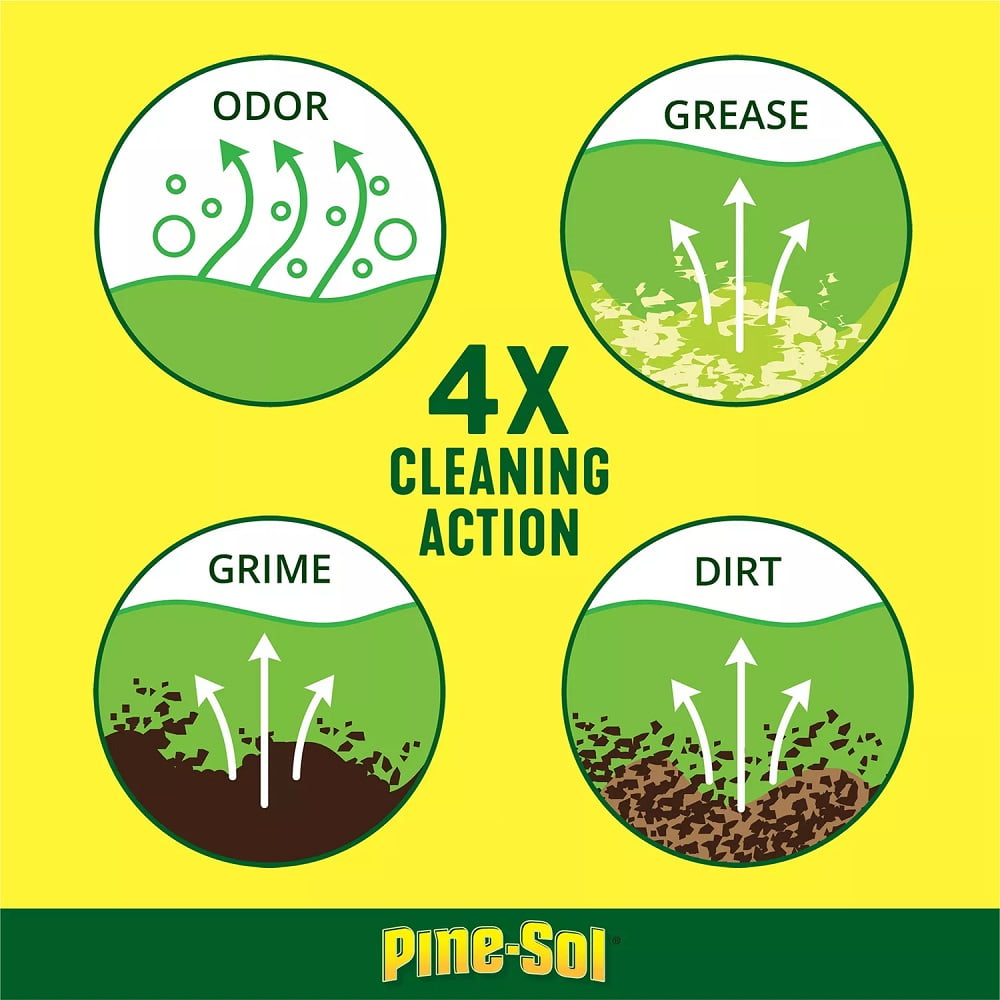 pack of 2 Pine-Sol Multi-Surface Disinfectant Pine Scent 100 oz.