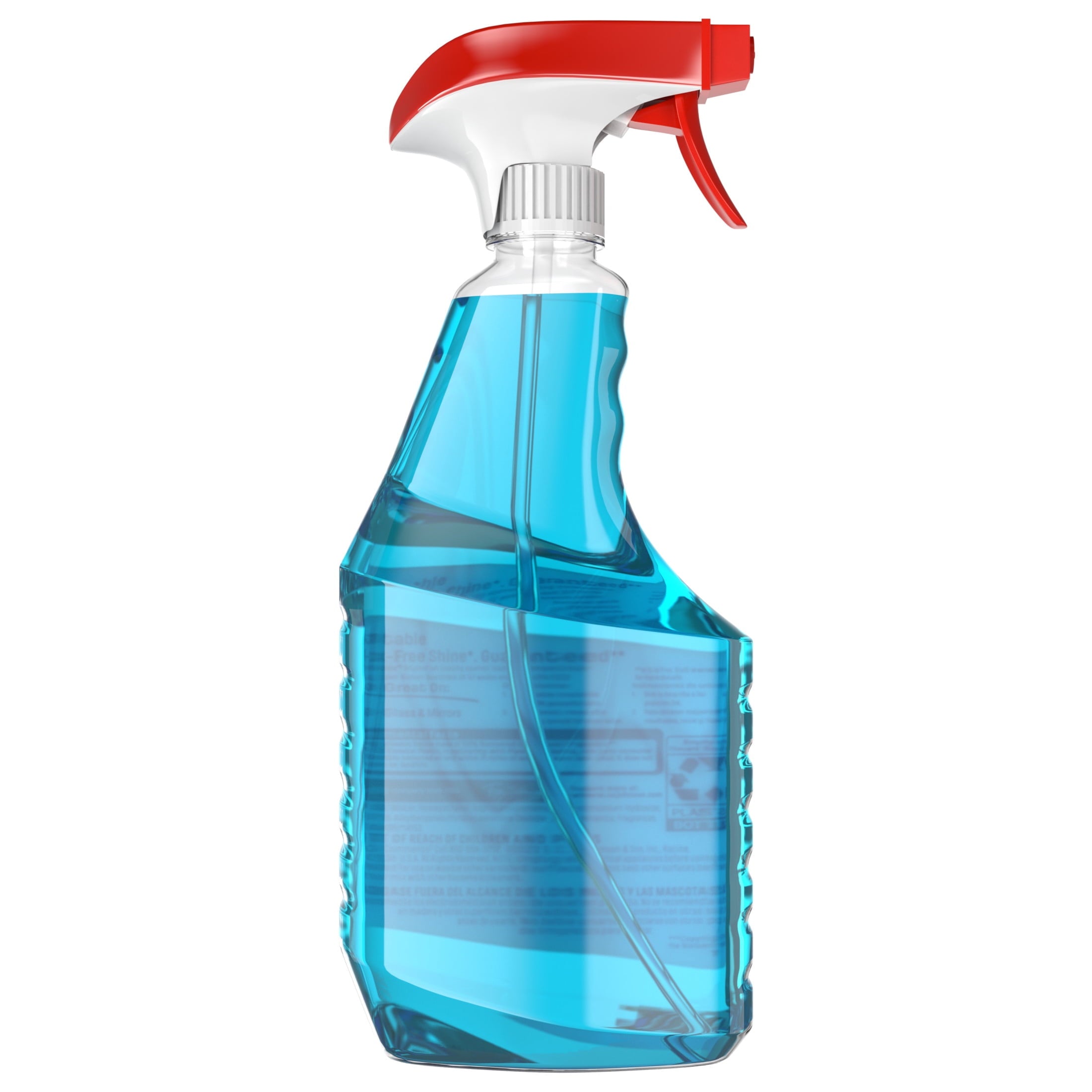 Windex Glass - Window, and Mirror Cleaner, Original Blue, Spray Bottle, 32 fl oz.