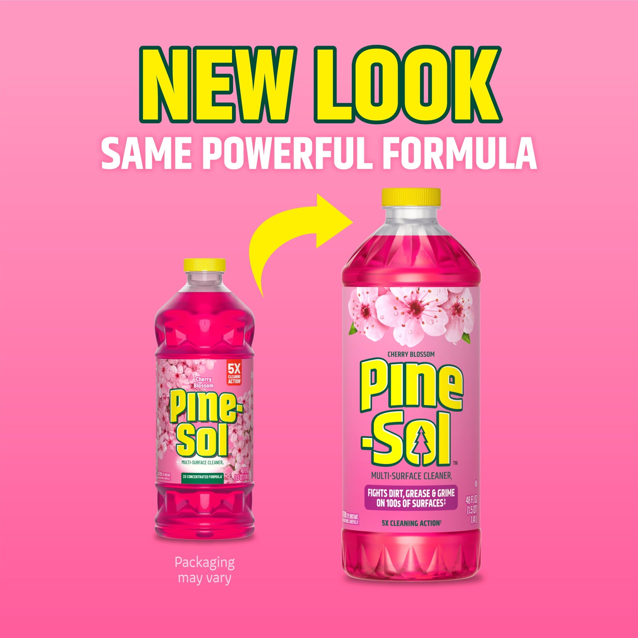 Pine-Sol Multi-Surface Cleaner - Cherry Blossom, 48 Fluid Ounces