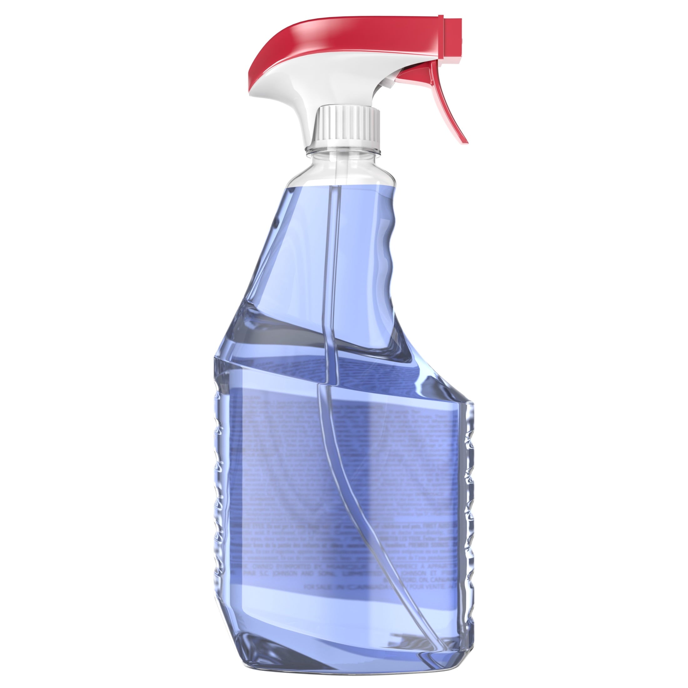 Windex Ammonia-Free Glass - Window, Mirror, and Windshield Cleaner, Crystal Rain Scent, Spray Bottle, 32 fl oz