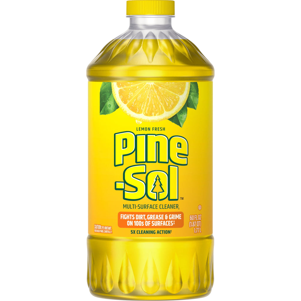 Pine-Sol Multi-Surface Floor Cleaner - Lemon Fresh, 60 Fluid Ounces