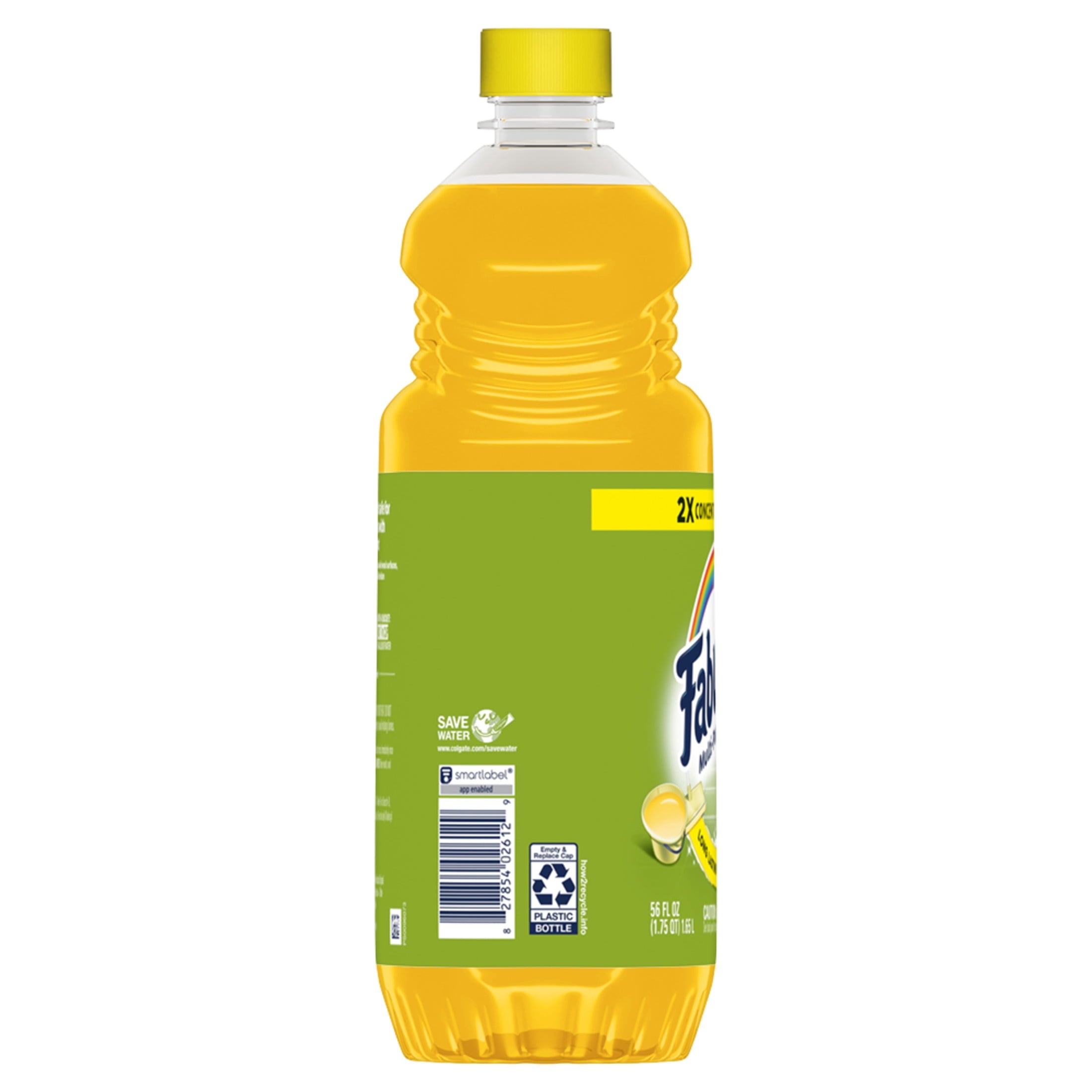 Fabuloso 2X Multi-Purpose Cleaner - No Rinse Floor Cleaner, Long-Lasting Freshness, Pineapple Scent, 56 fl oz
