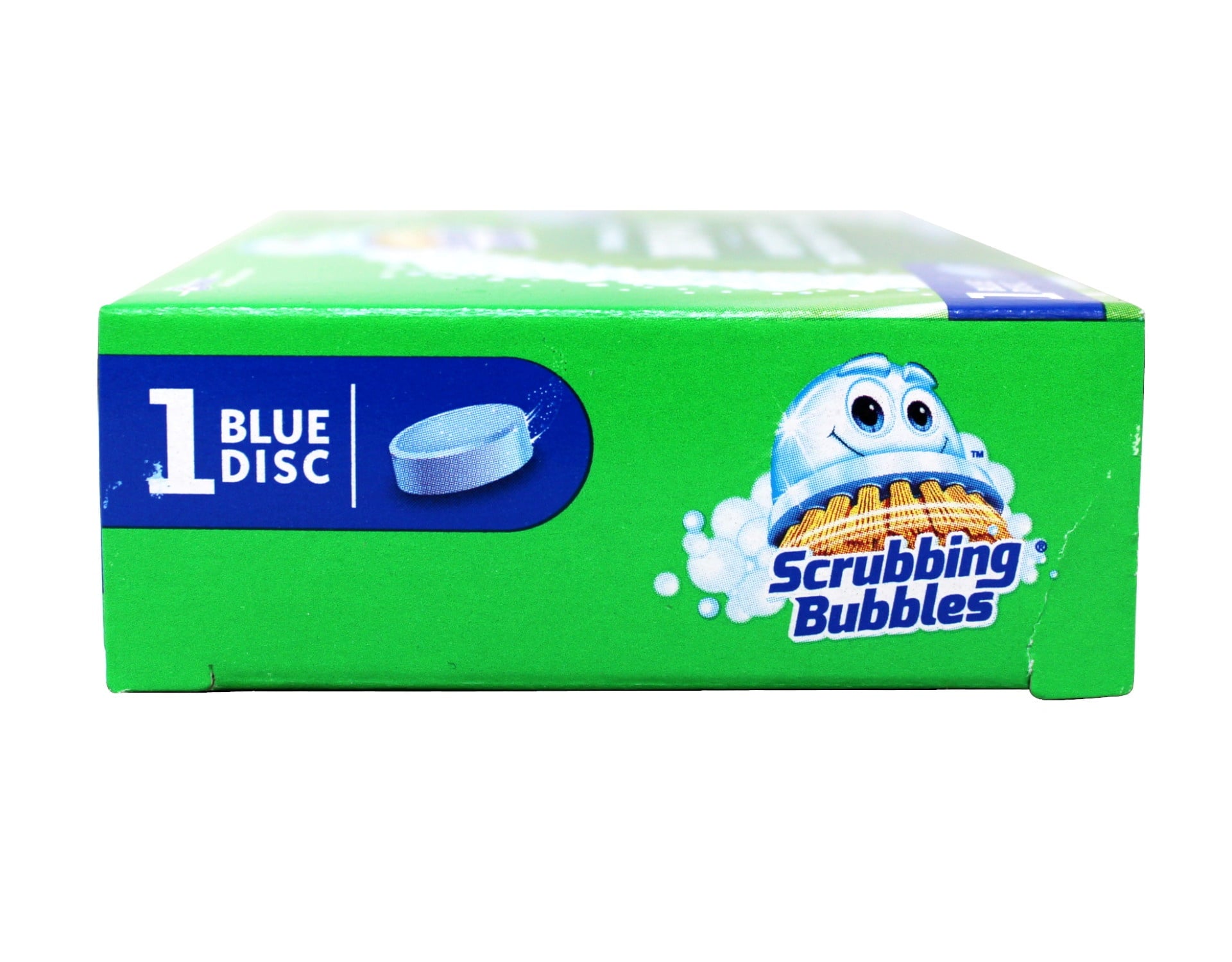 Scrubbing Bubbles Continuous Clean Drop-Ins - One Toilet Bowl Cleaner Tablet Lasts Up to 4 Weeks - 1 Blue Disc, 1.7 oz, - 2 Pack