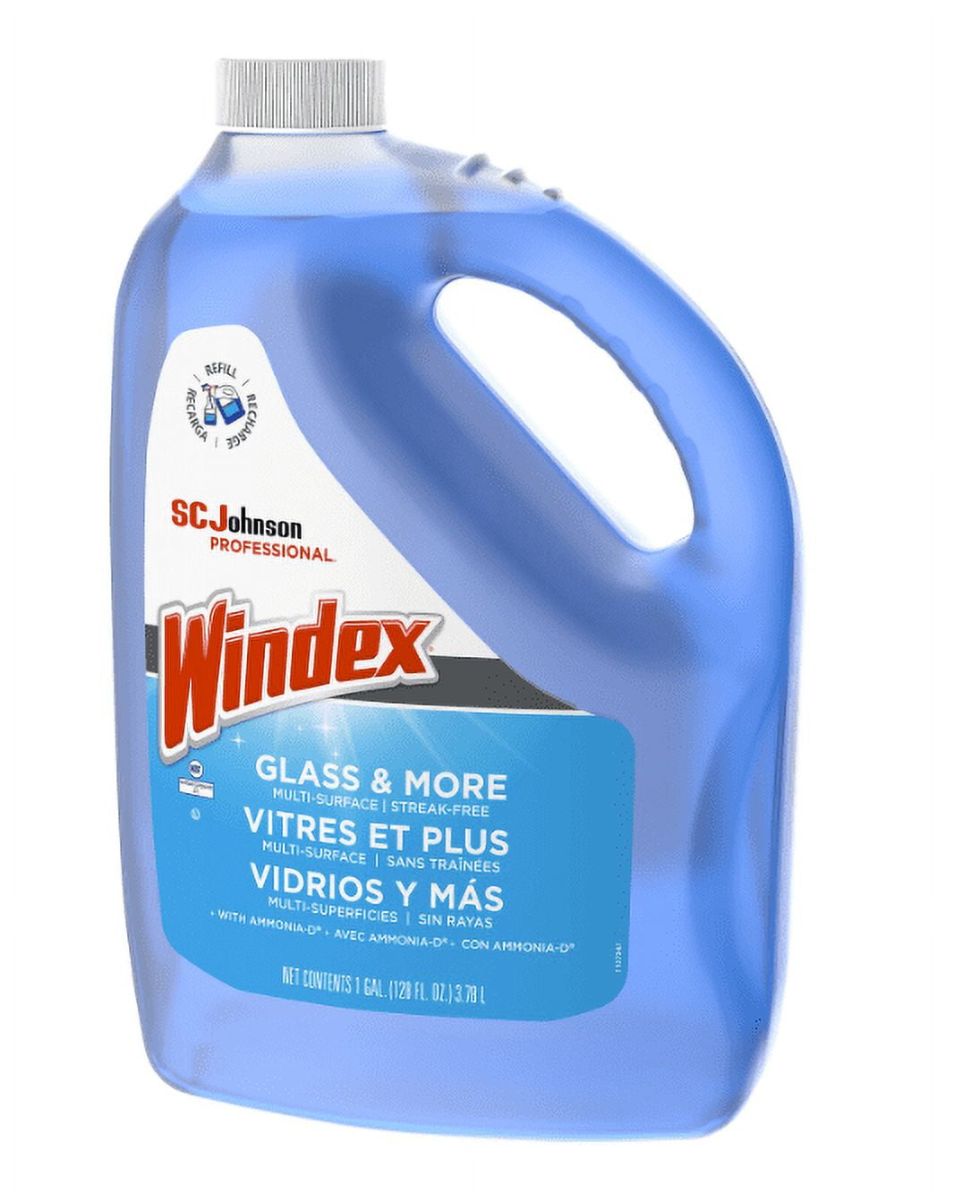 Windex Glass Cleaner with Ammonia-D - Floral, 128 oz.