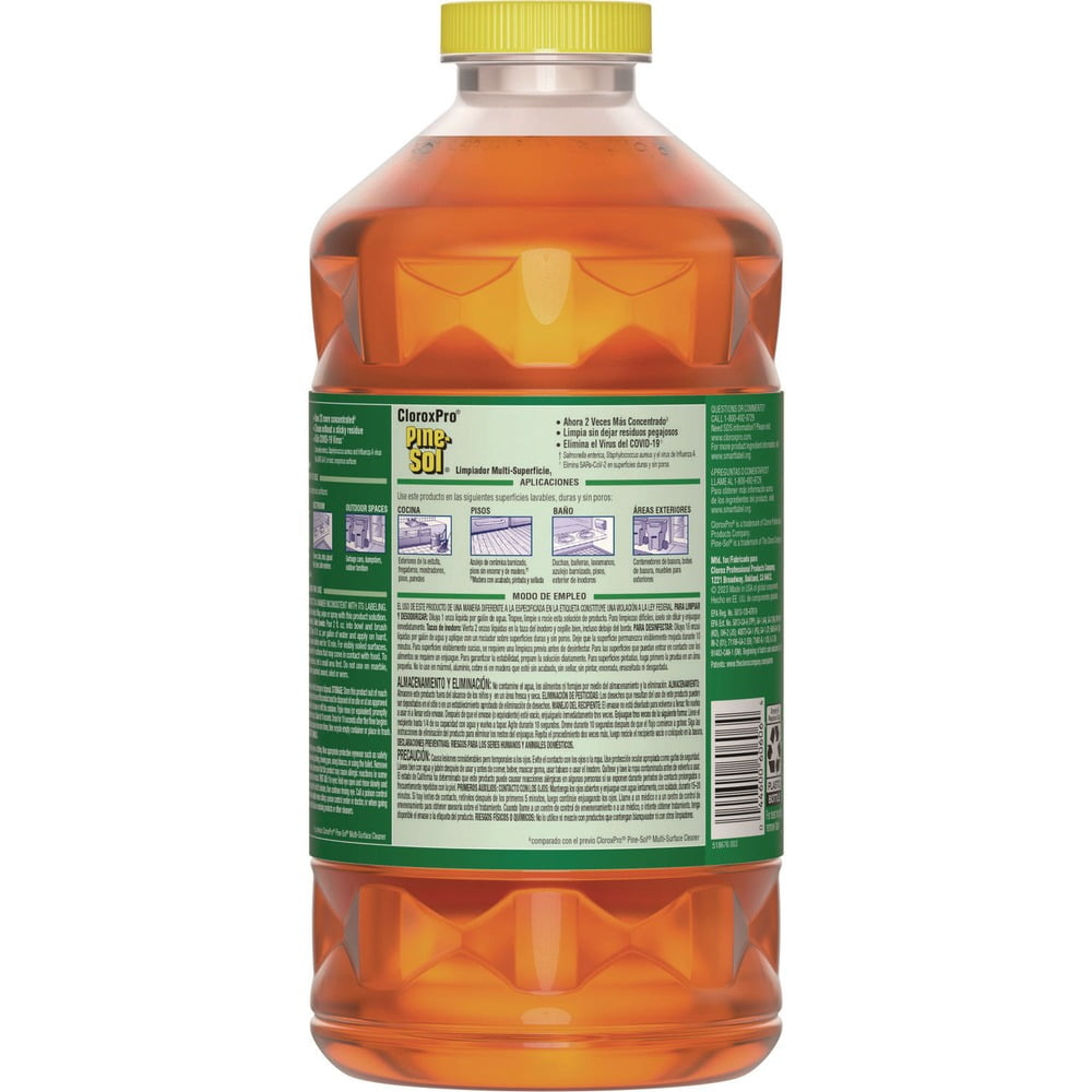 Clorox Pine-Sol Multi-Surface Cleaner Original Pine - Disinfecting Degreaser - 80 oz