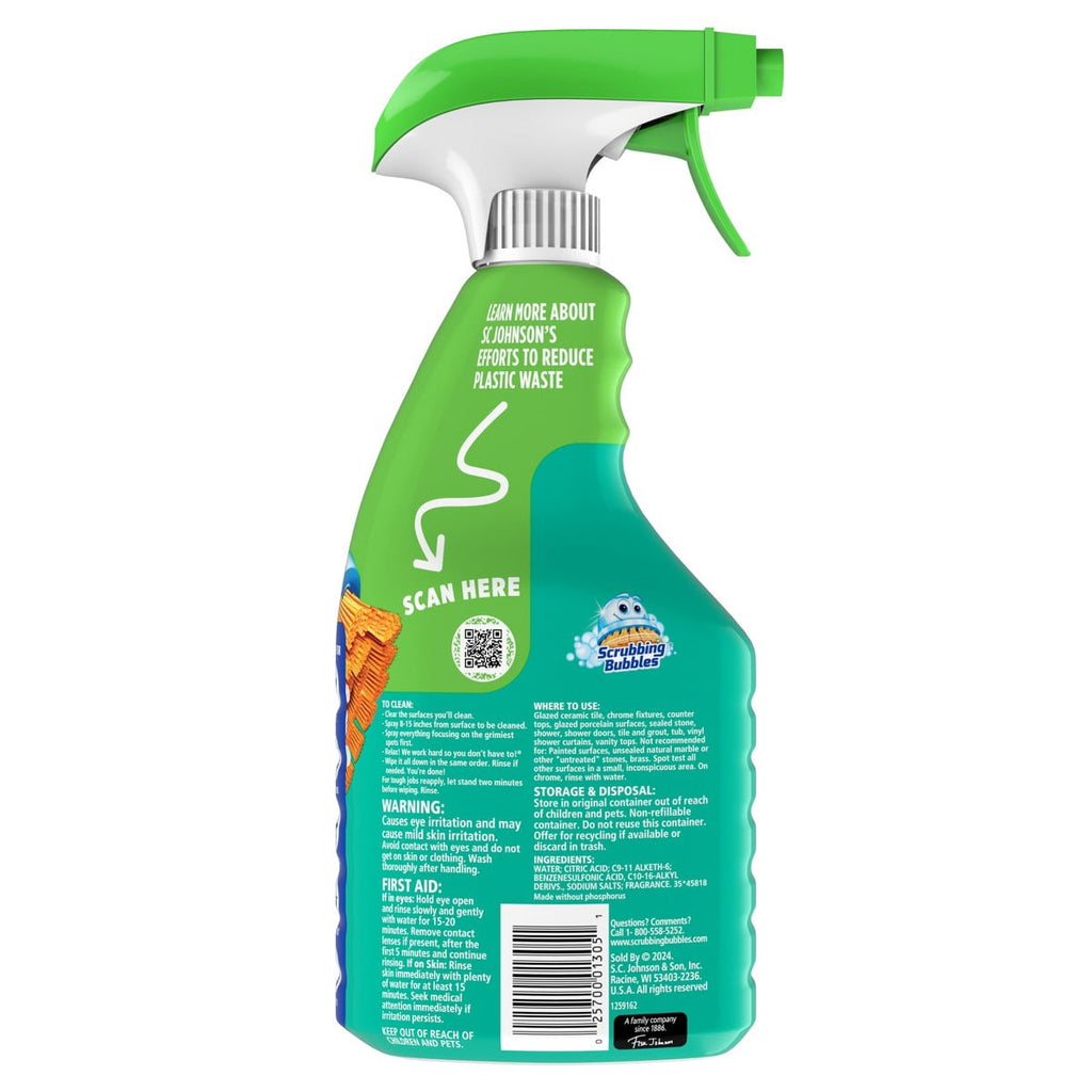 Scrubbing Bubbles Easy Clean Multi-Purpose Bathroom Foam Cleaner Spray - 32oz