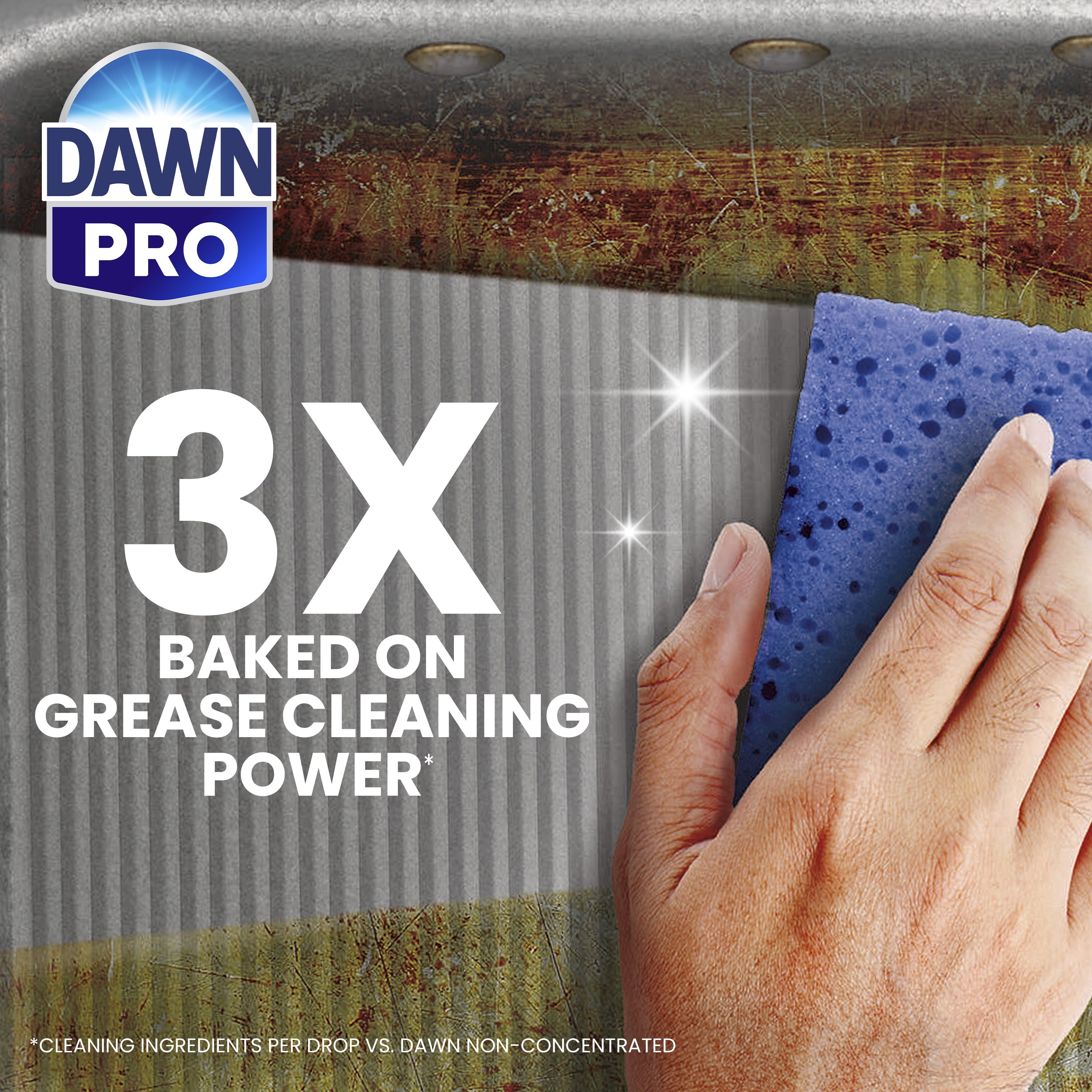 Dawn Professional Heavy Duty Manual Pot and Pan Dish Soap Detergent Original - 38 Fluid Ounces