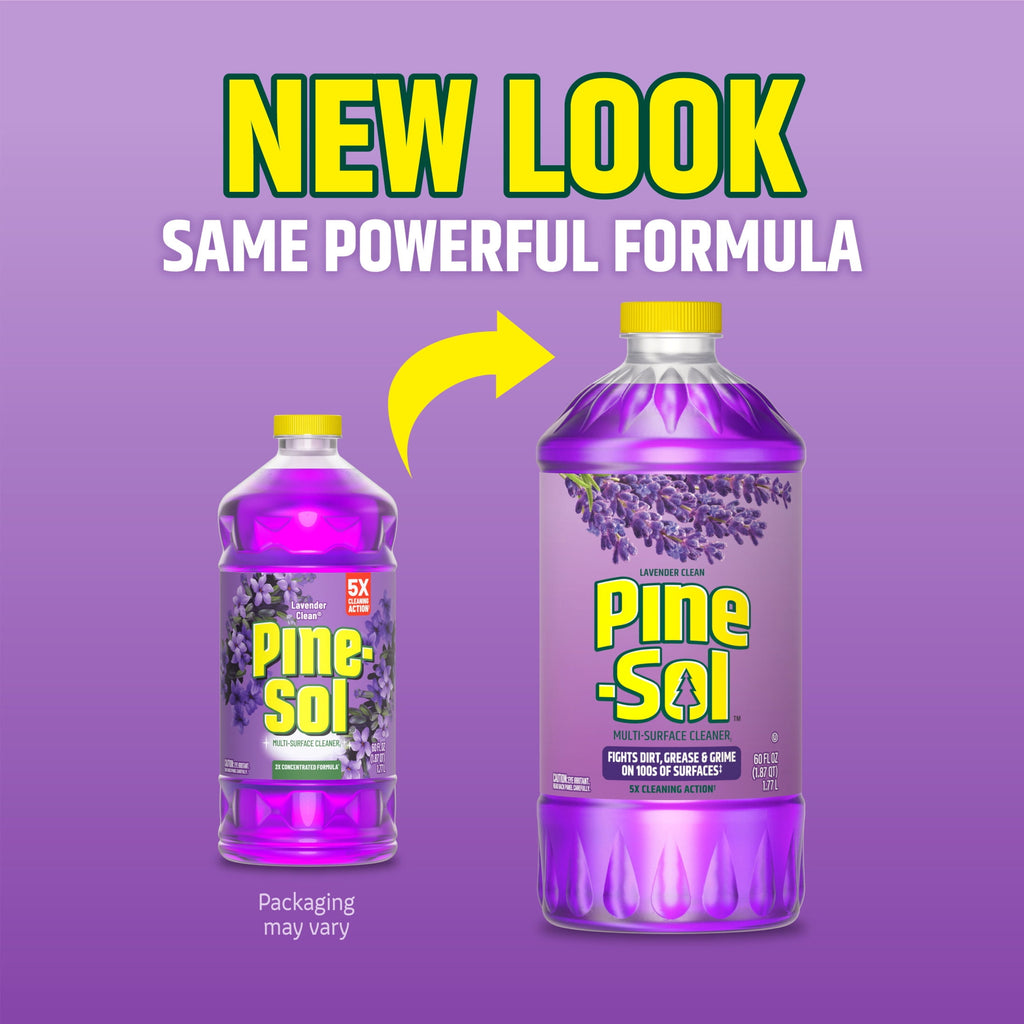 Pine-Sol Multi-Surface Floor Cleaner - Lavender Clean, 60 Fluid Ounces