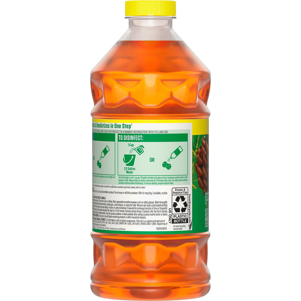Pine-Sol Multi-Surface Floor Cleaner - Original, 40 Fluid Ounces - 8-Pack