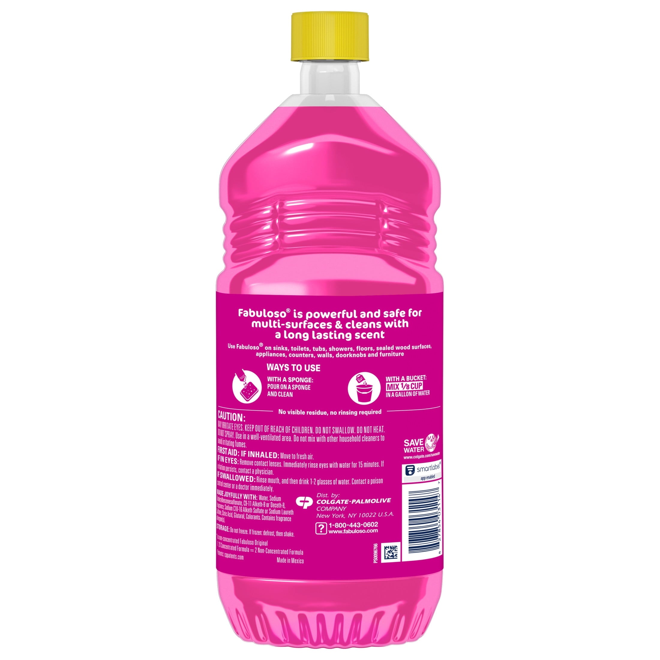 Fabuloso Multi-Purpose Cleaner - 2X Concentrated Formula, Limited Edition, Carnaval Scent, 33.8 fl oz