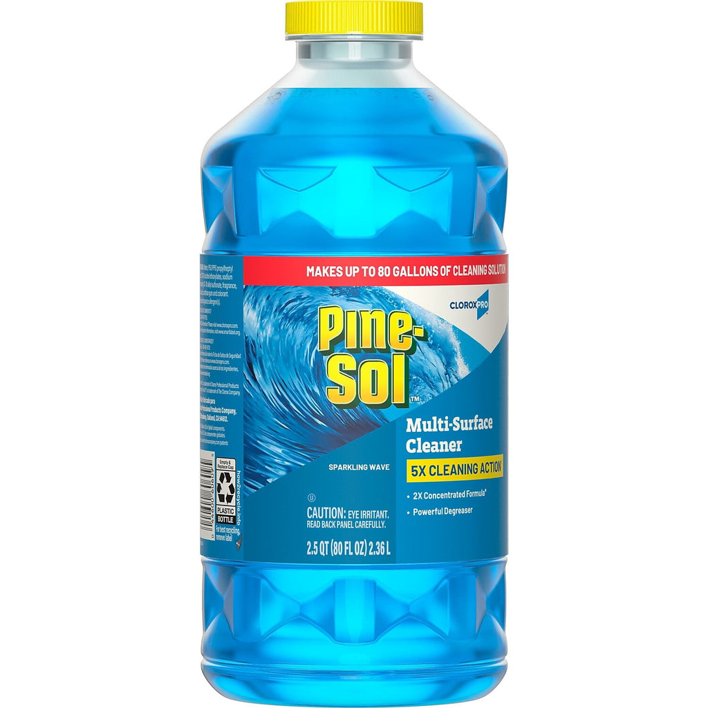 Pine-Sol Multi-Surface Cleaner Degreaser Sparkling Wave Scent 80 fl. oz. 3/Carton (60609)