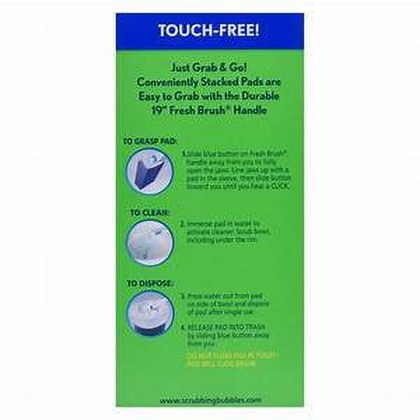 Scrubbing Bubbles Heavy Duty Fresh Brush Refills - 8 Count