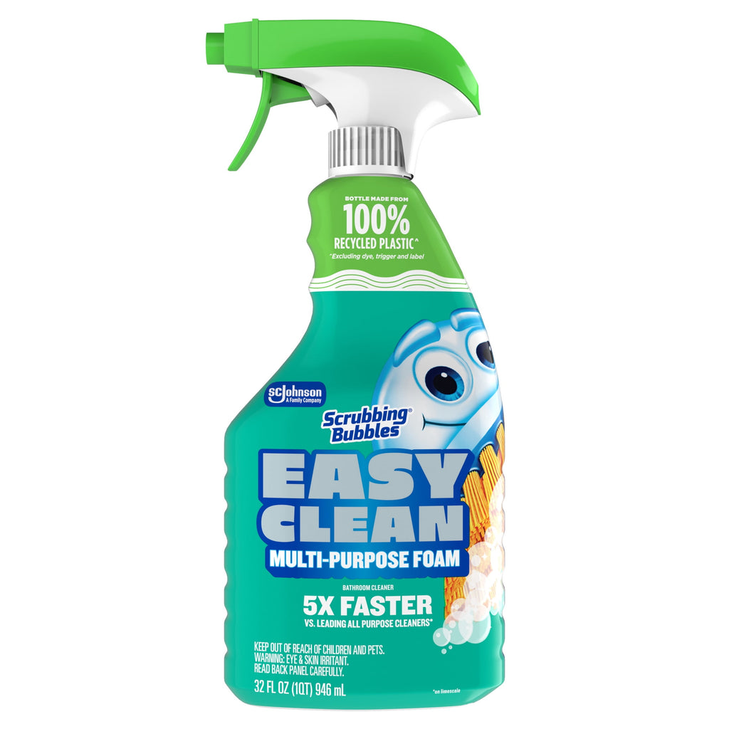 Scrubbing Bubbles Easy Clean Multi-Purpose Bathroom Shower & Tub and All-Purpose Cleaner Spray - 32 oz - 8-Pack