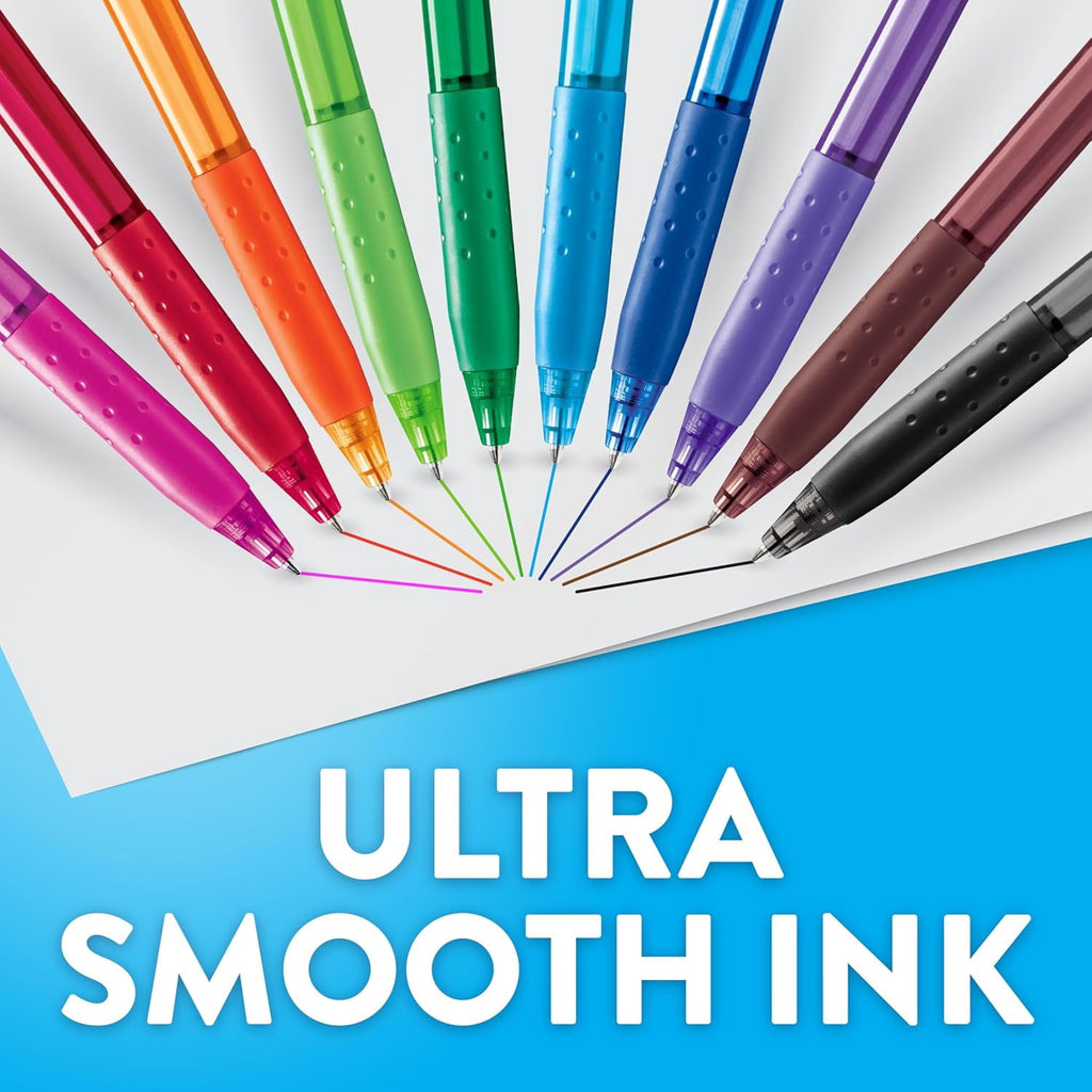 2 Pack - Paper Mate InkJoy 300RT Retractable Ballpoint Pens - Medium Point (1.0mm), 24 Count