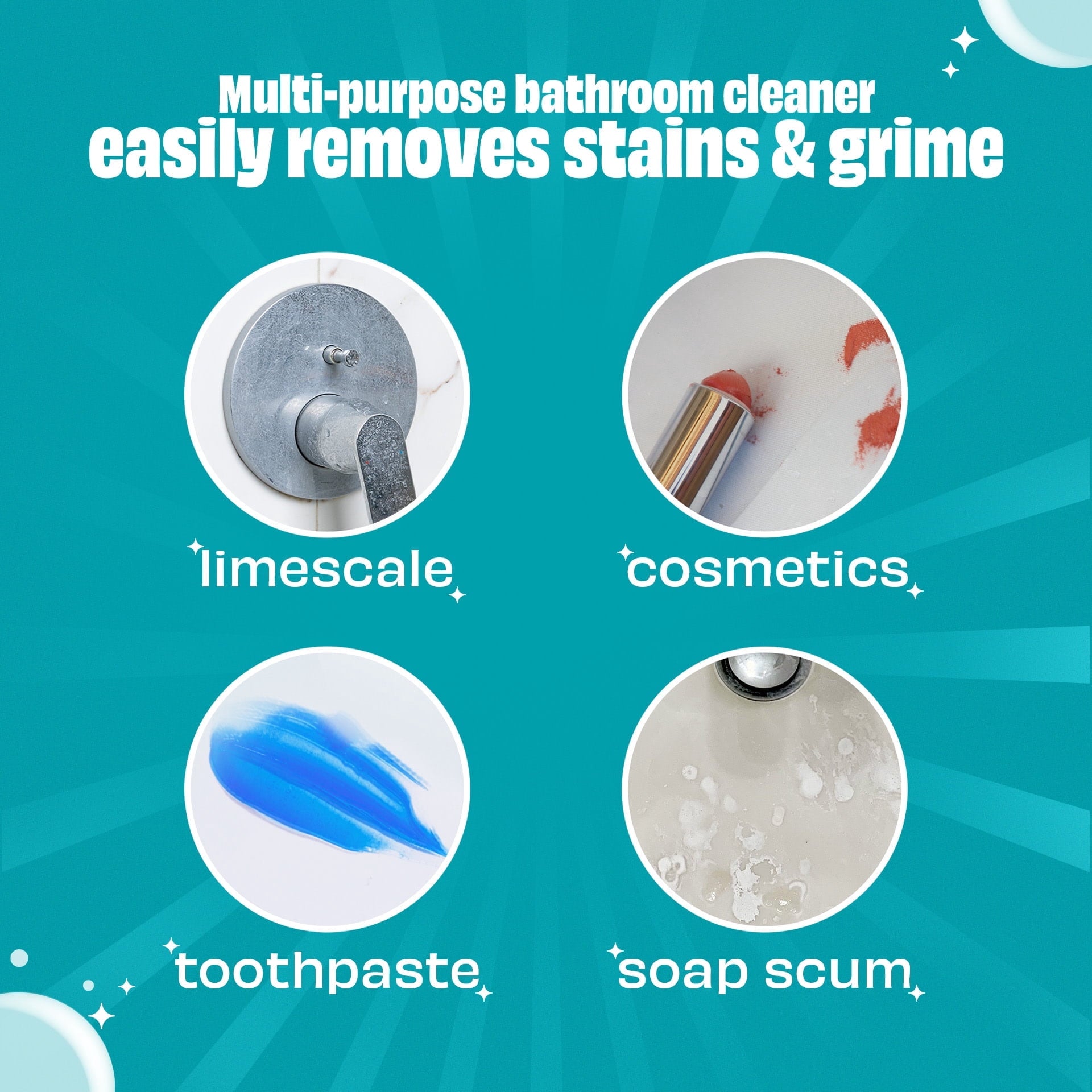Scrubbing Bubbles Easy Clean Multi-Purpose Cleaner - Trigger Sprayer, 32 oz - 3 Pack